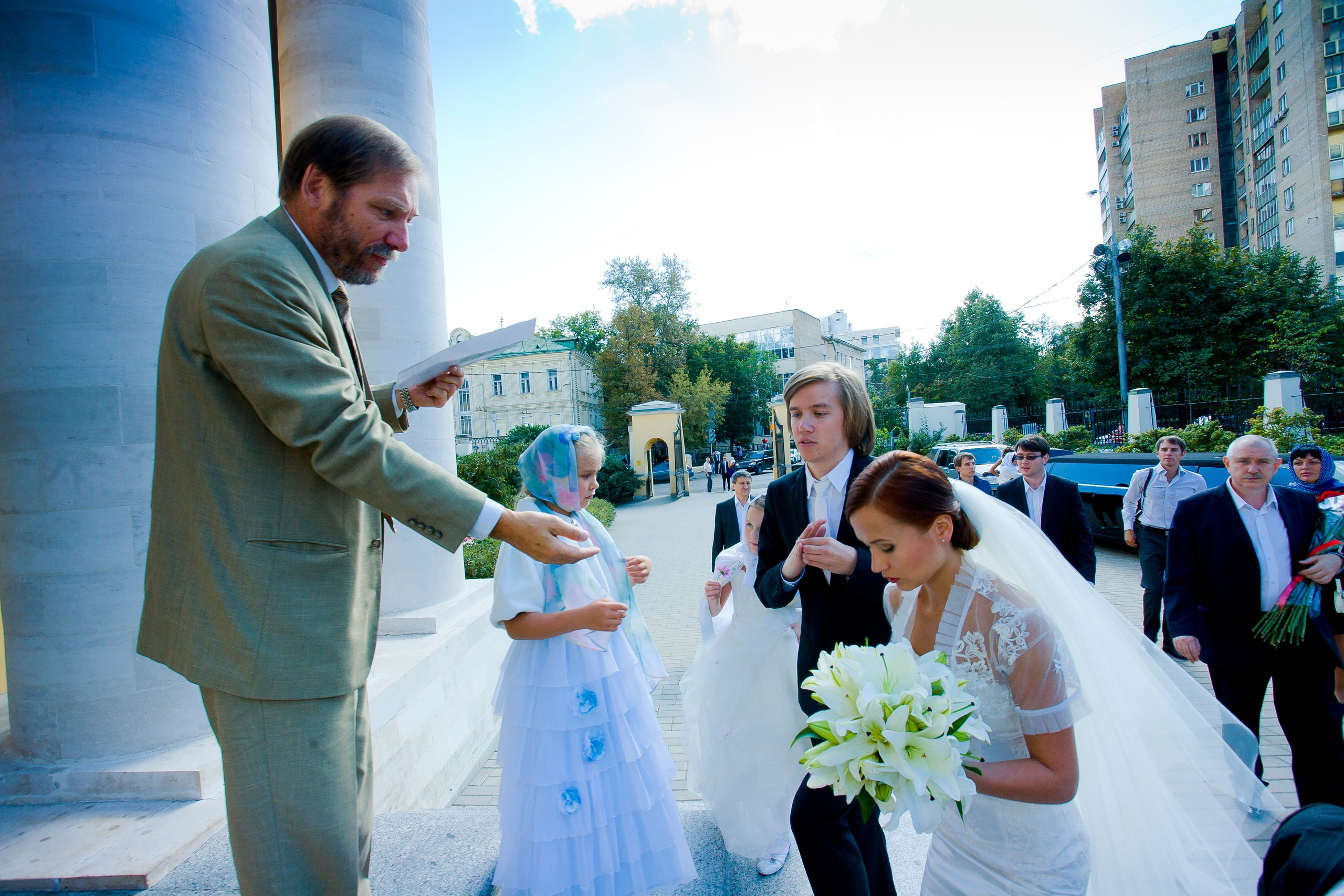Свадьба Юра и Юля Венчание. Skazka.wfolio.pro