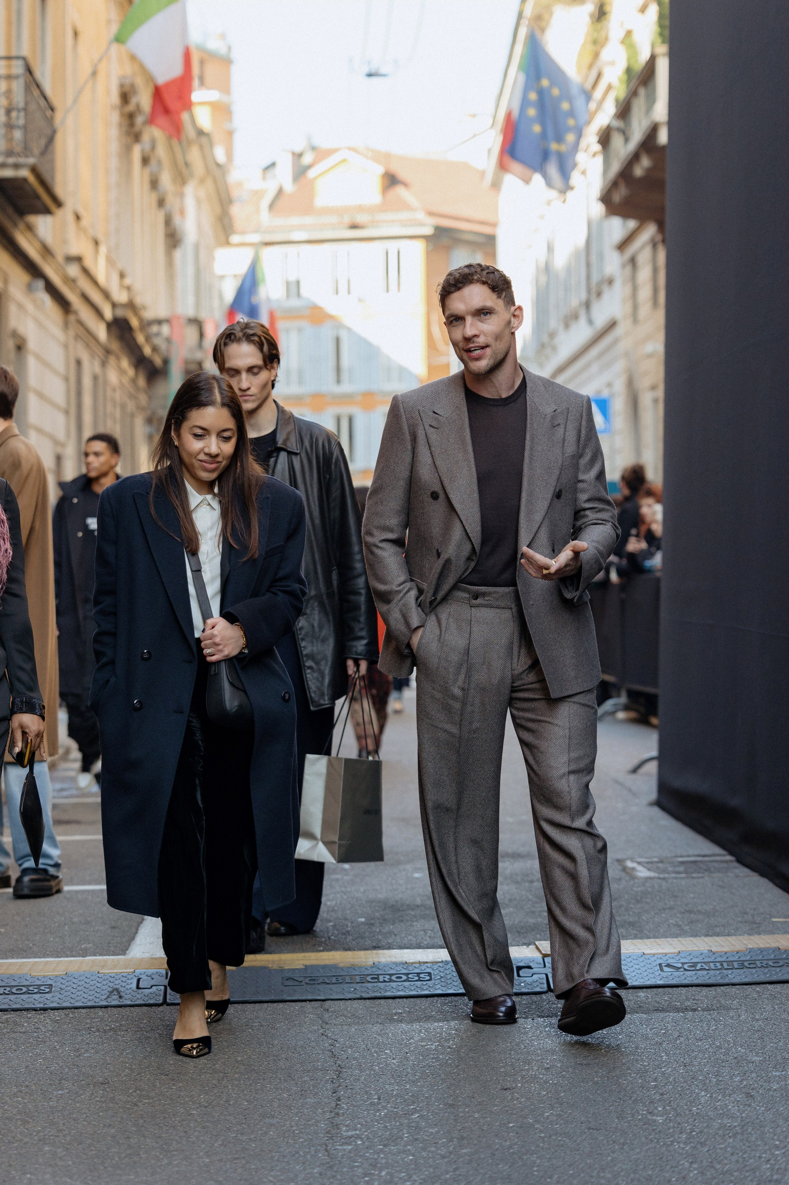 Milan Mens fashion week FW 24/25 ARMANI. Photographer in Milan Ivan Goncharov