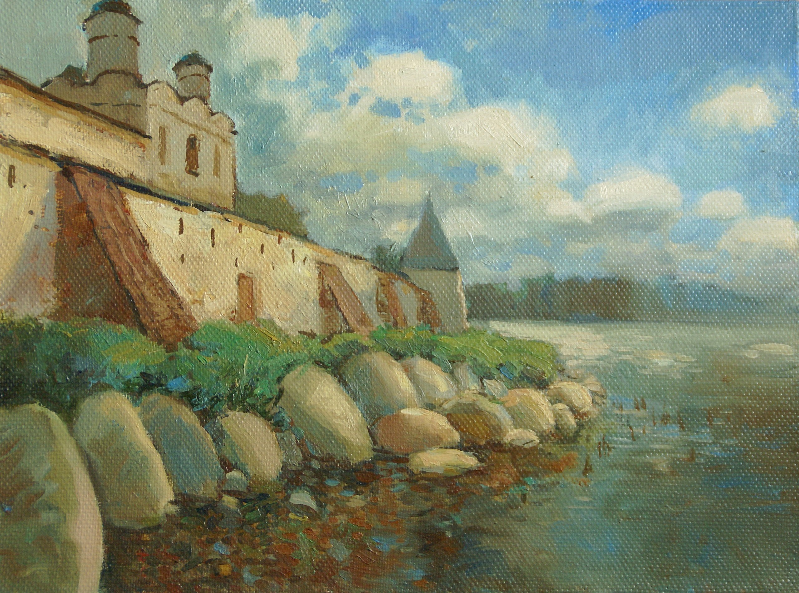 Этюды. Paintings by the artist Sergey Ratchin