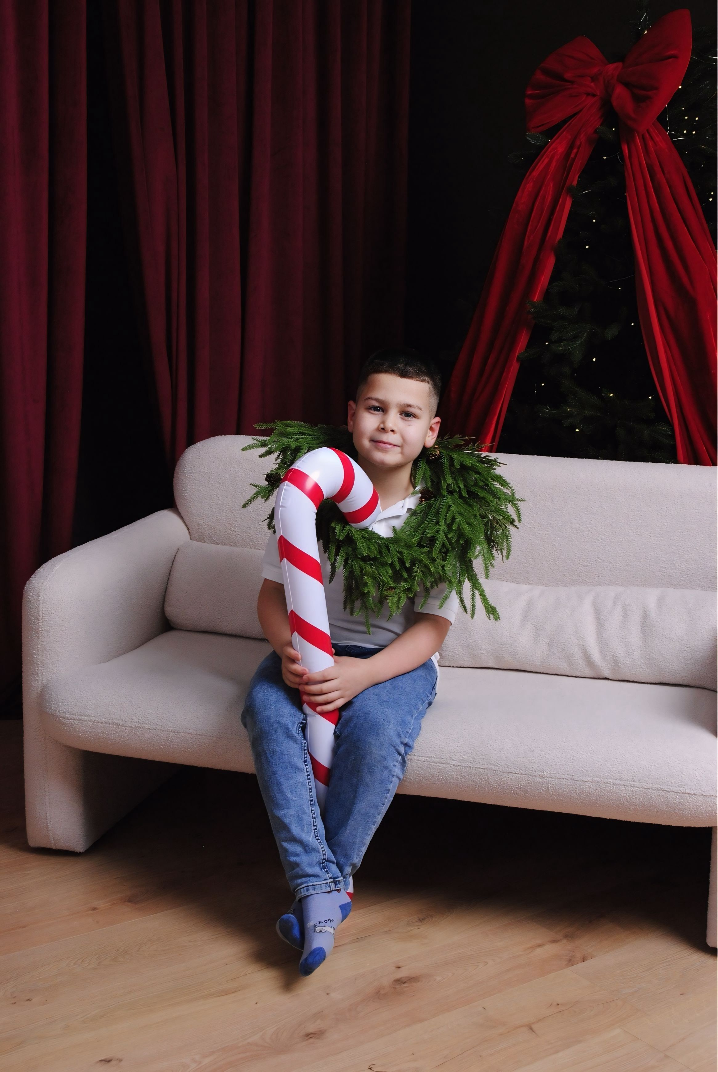 Ольга и семья. Фотограф Мария Мусаелян