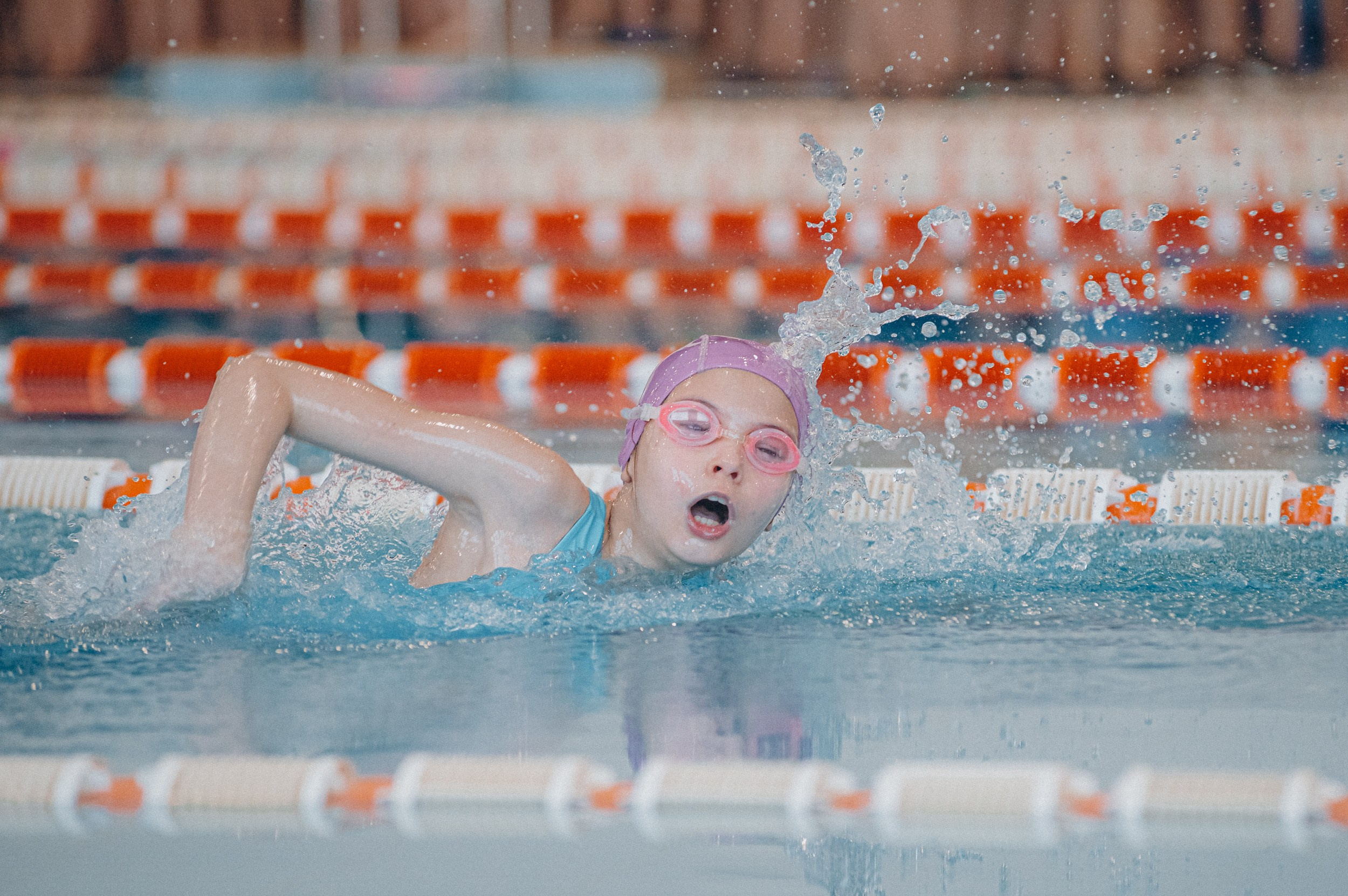 «Новогодние заплывы» в СОЦ «Зодчий». Фотограф Дмитрий Пименов