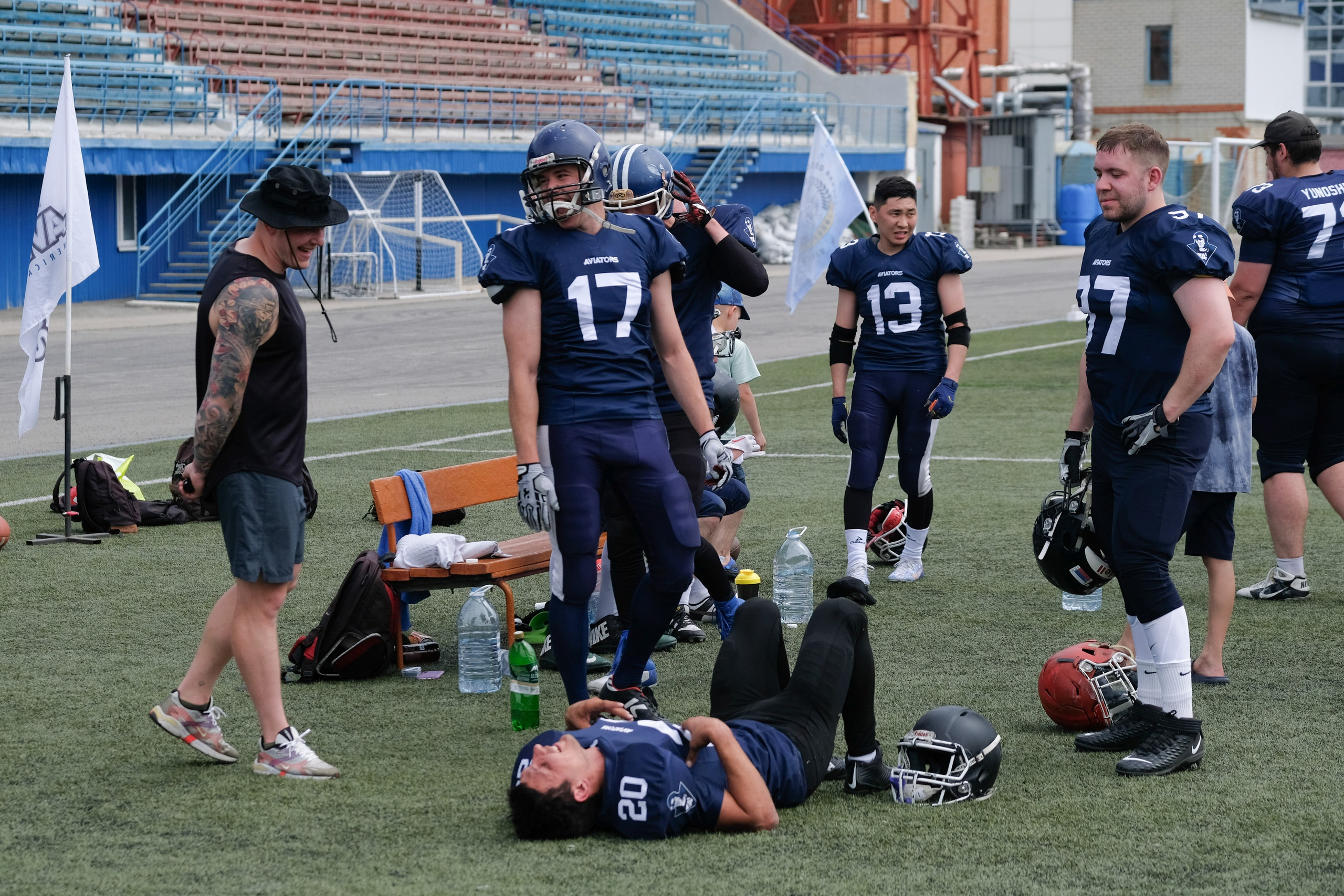 Фото американский футбол саратов. Фотограф Дмитрий Алексеев