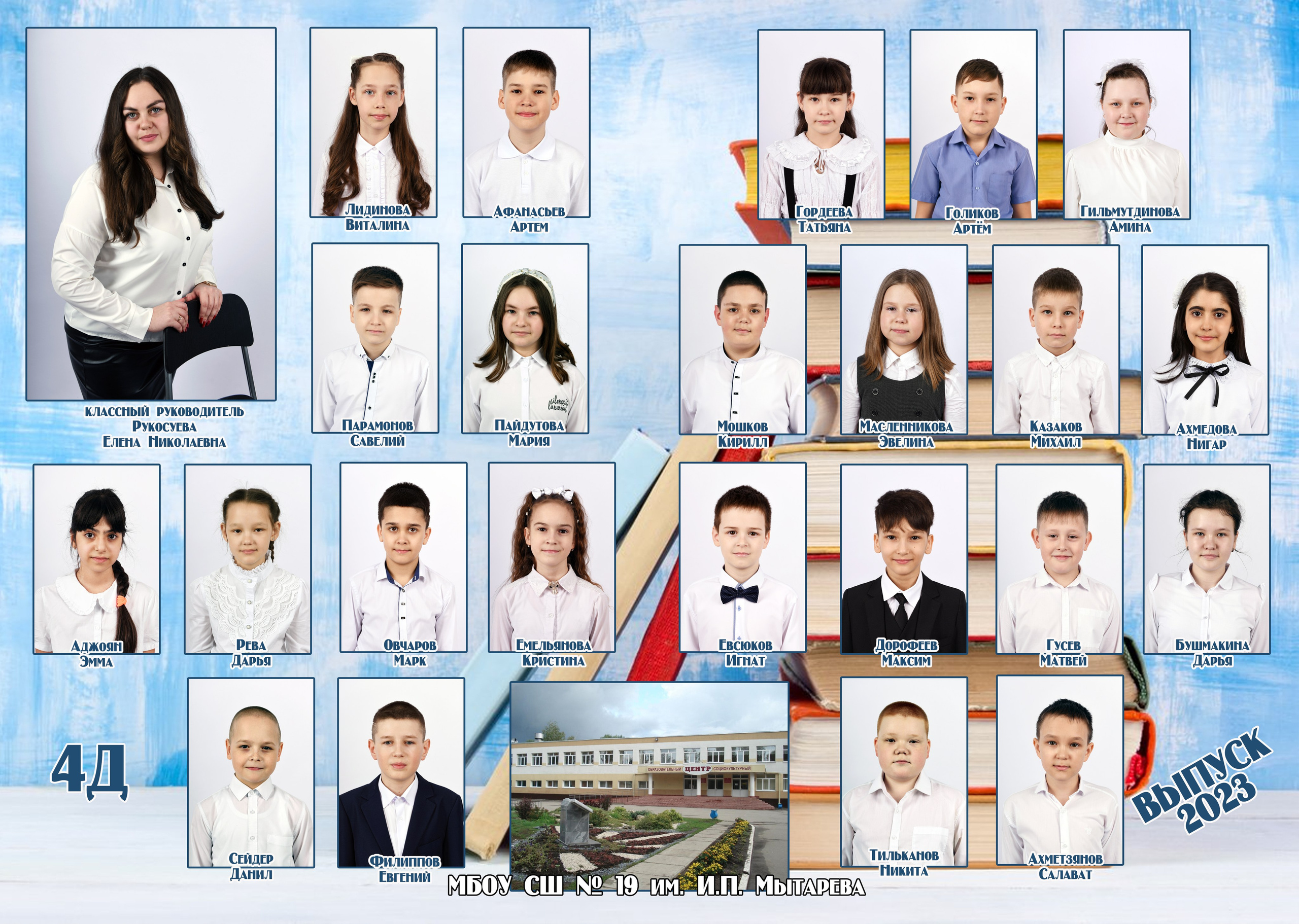 4 кл 2 разворота. Семейный, детский и школьный фотограф в Димитровграде Наумова Екатерина