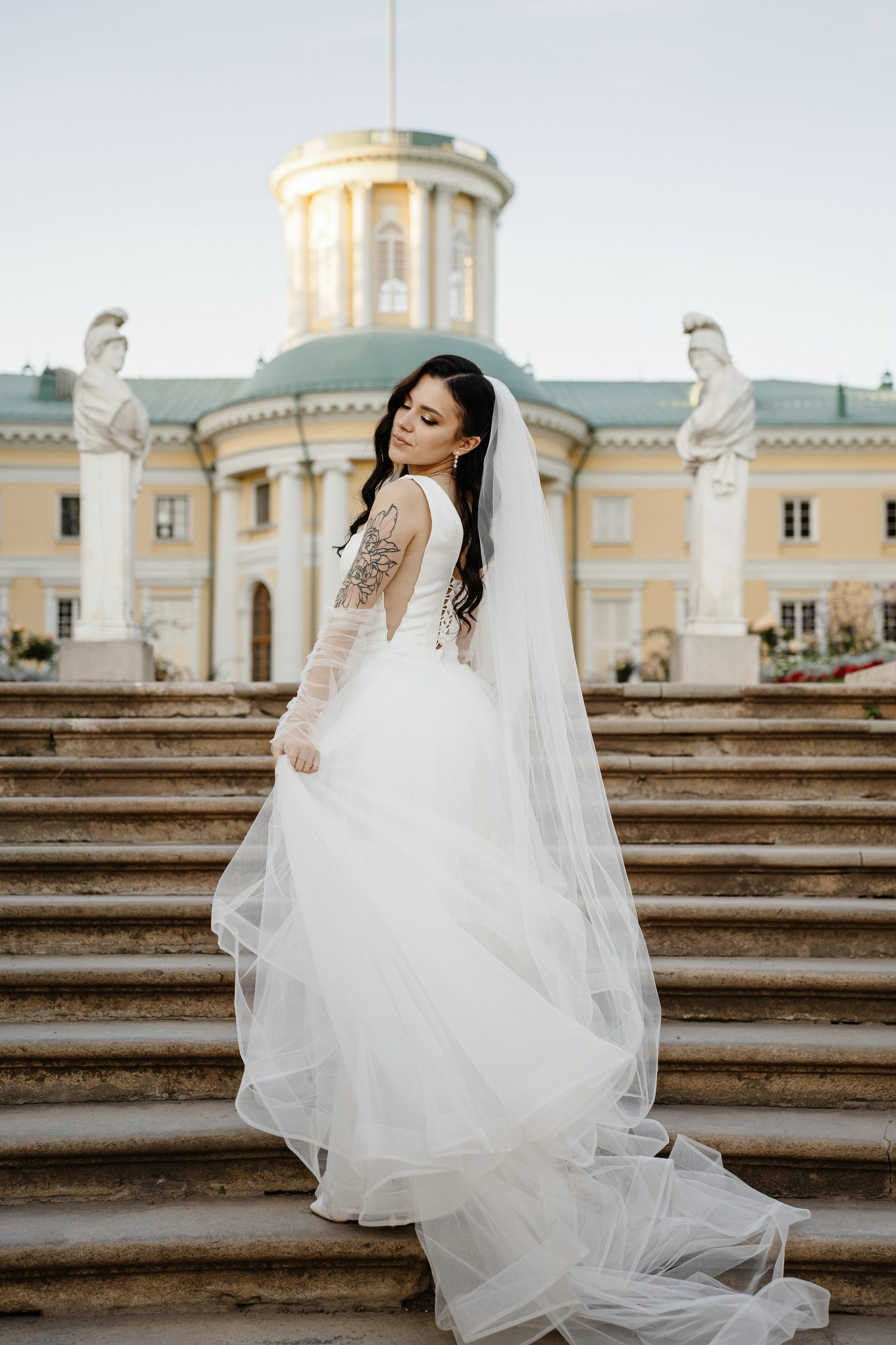 Свадьба в усадьбе Архангельское. Свадебный и семейный фотограф в Москве Светлана Зоткина