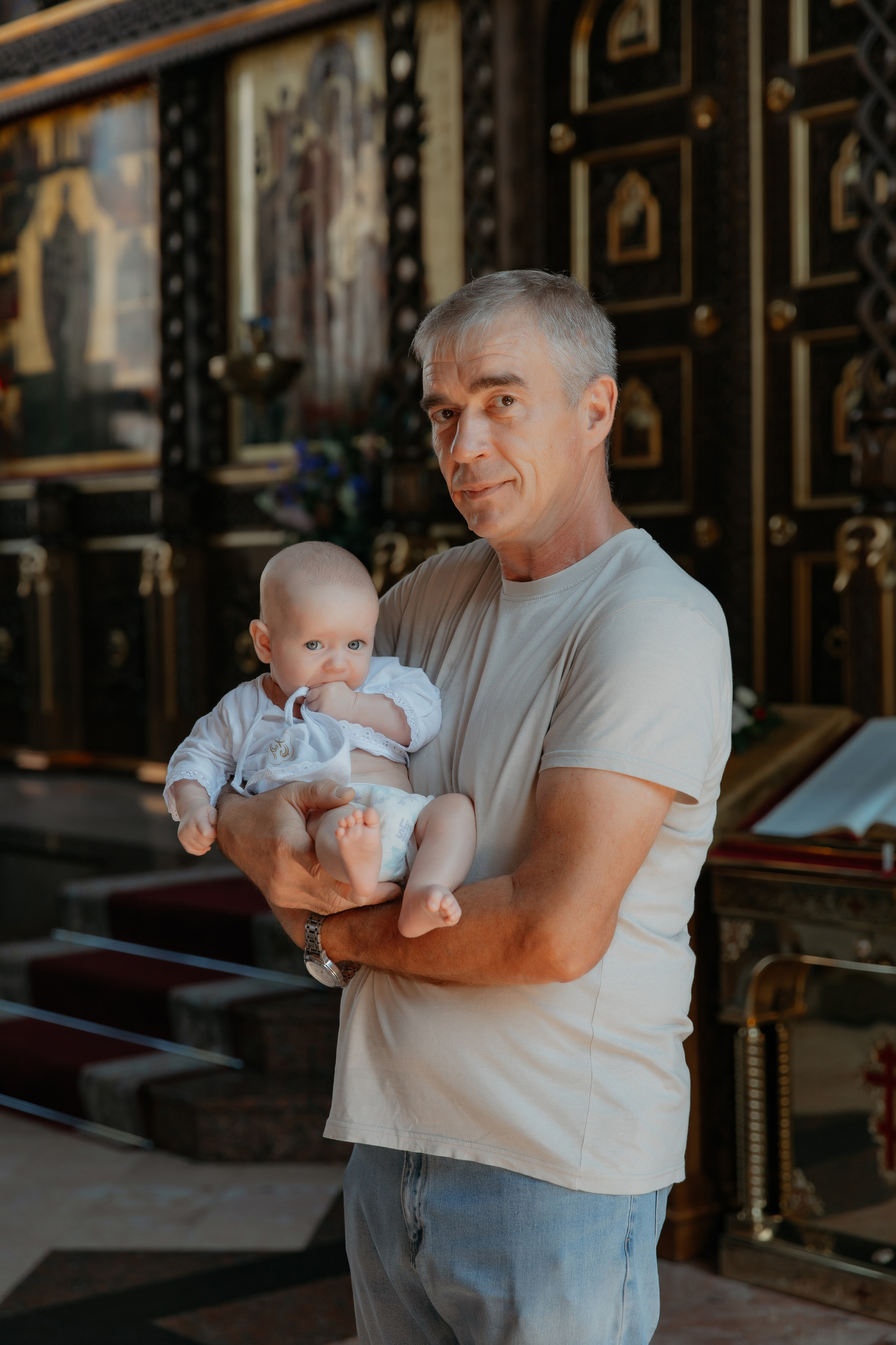 Таинство Крещения Михаила. Свадебный и Семейный Фотограф в Краснодаре