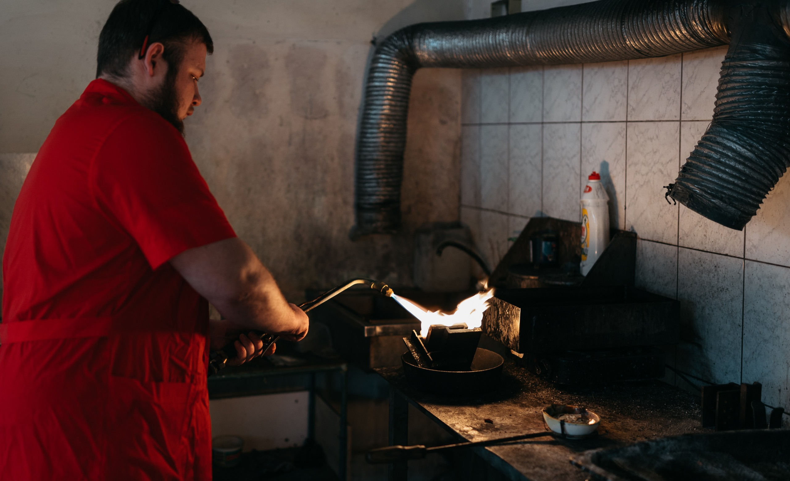 Промышленный репортаж ювелирного производства. Фотограф Олег Сотник