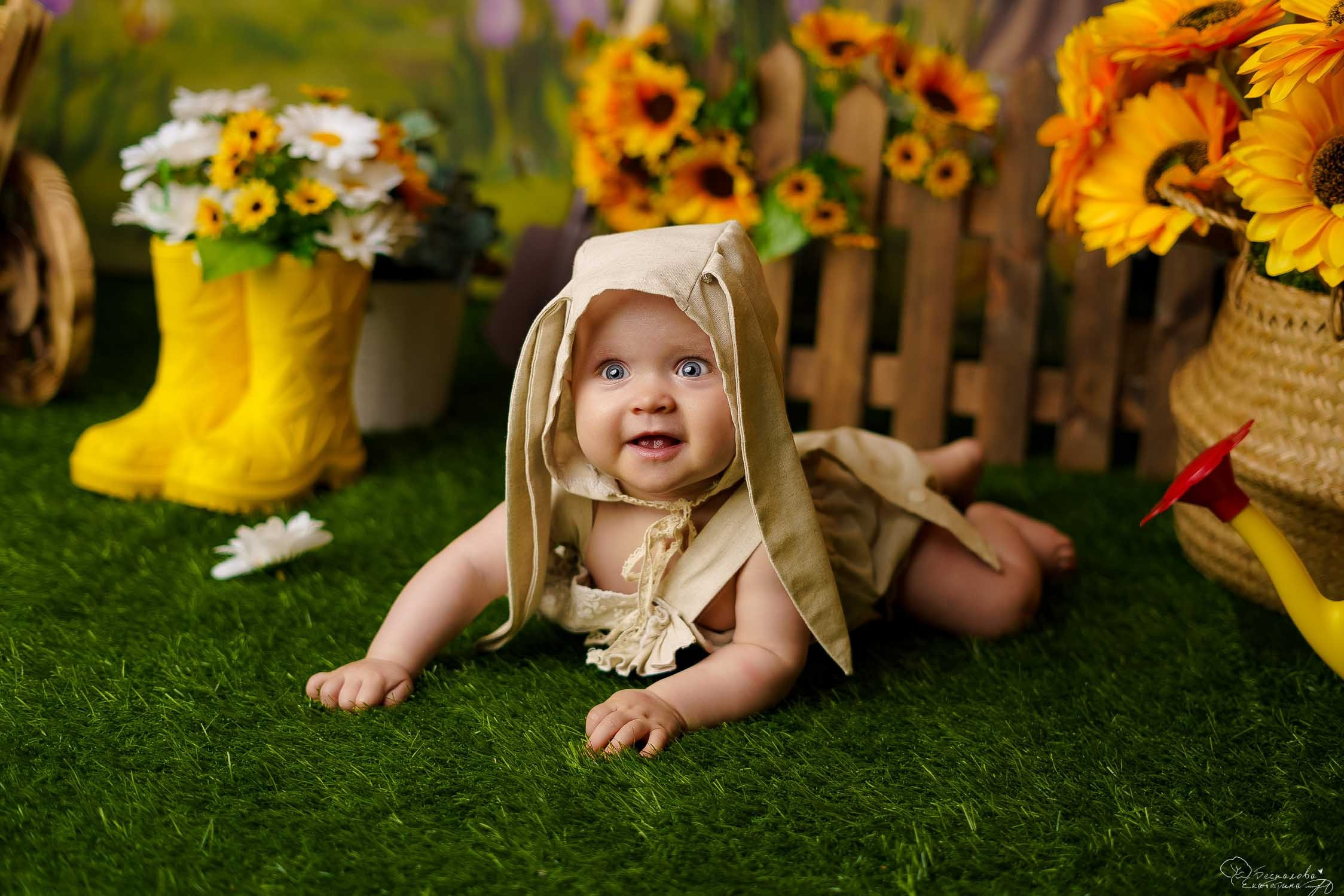 Садовники. Фотограф новорожденных в г. Павлово Беспалова Екатерина