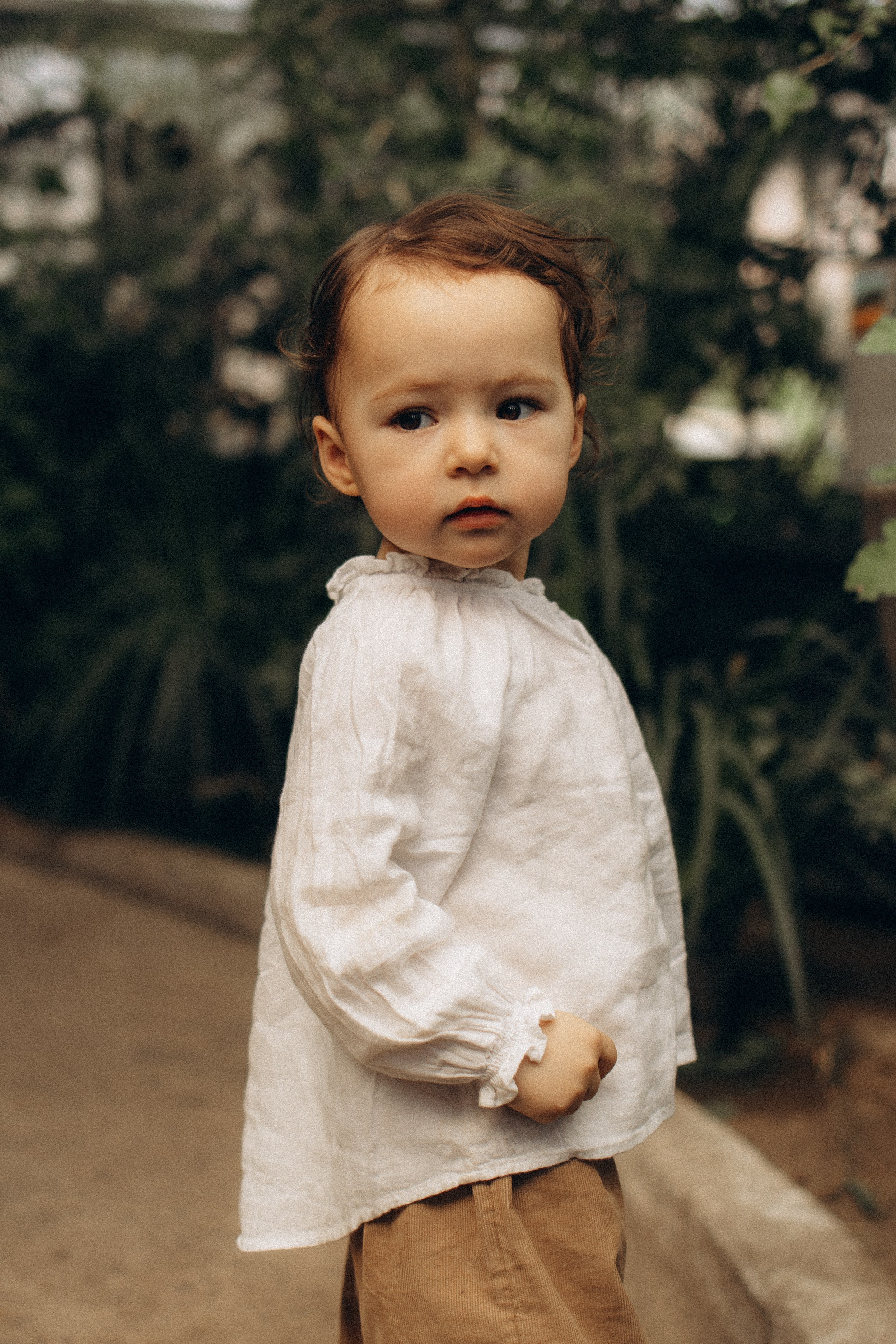 Прогулка по оранжерее. Семейный фотограф в Москве Ксения Аганина