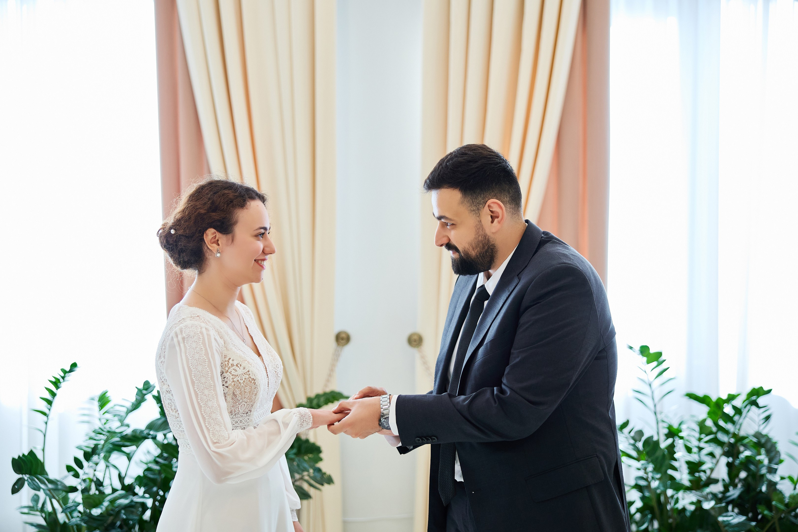 Свадебная фотосессия Царицыно. Свадебный фотограф Сергей Колбинский