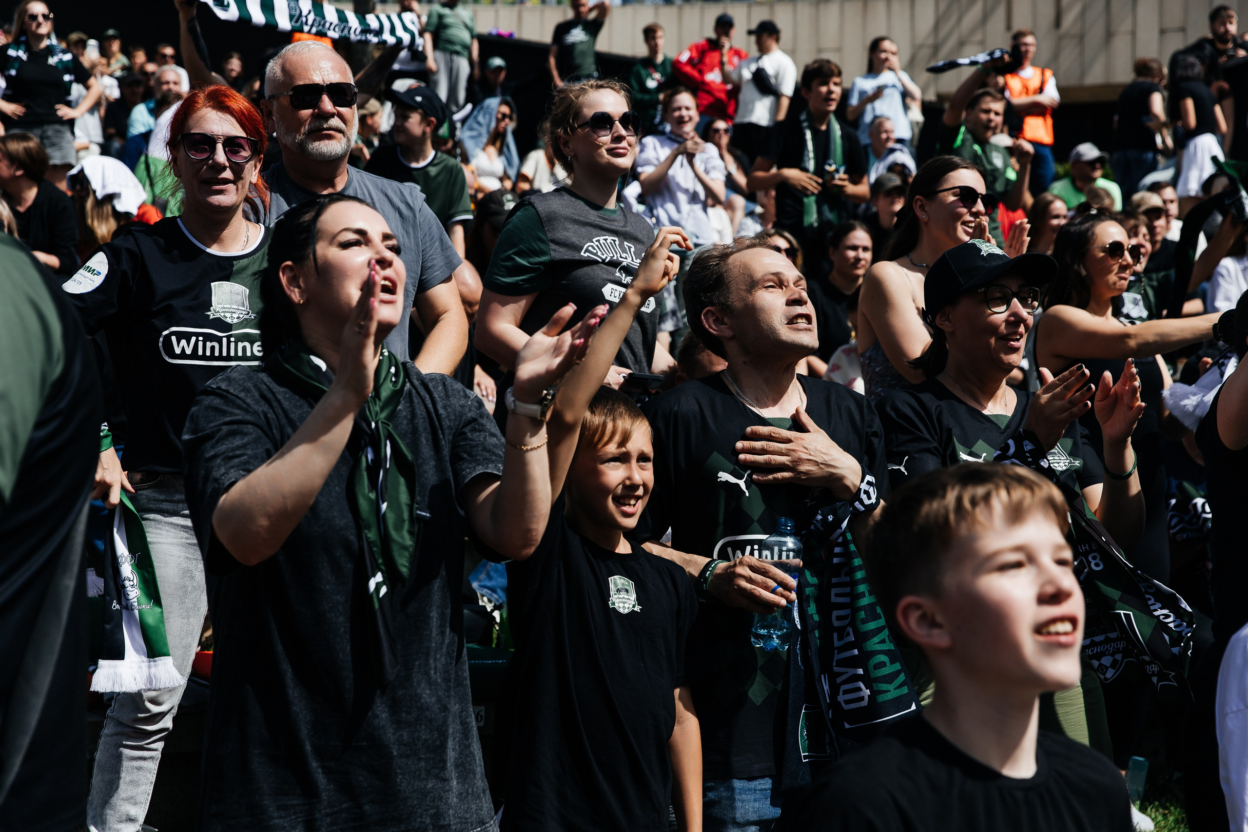 Болельщики фк Краснодара. Фотограф в Краснодаре Алла Потоцкая