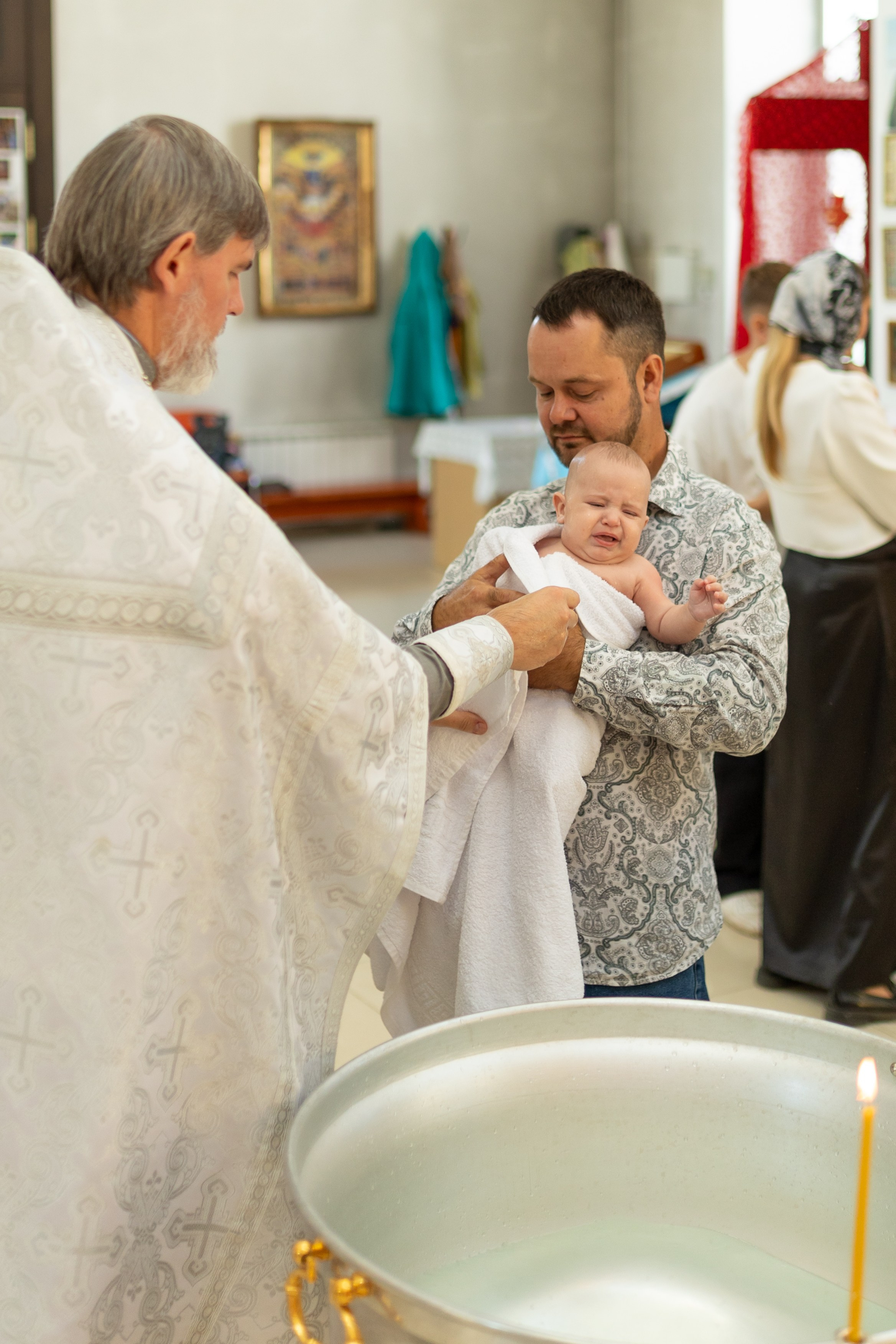 Крещение Артёма (все фото с таинсвта крещения). Фотограф новорожденных. Детский и семейный фотограф Марьяна Юдина