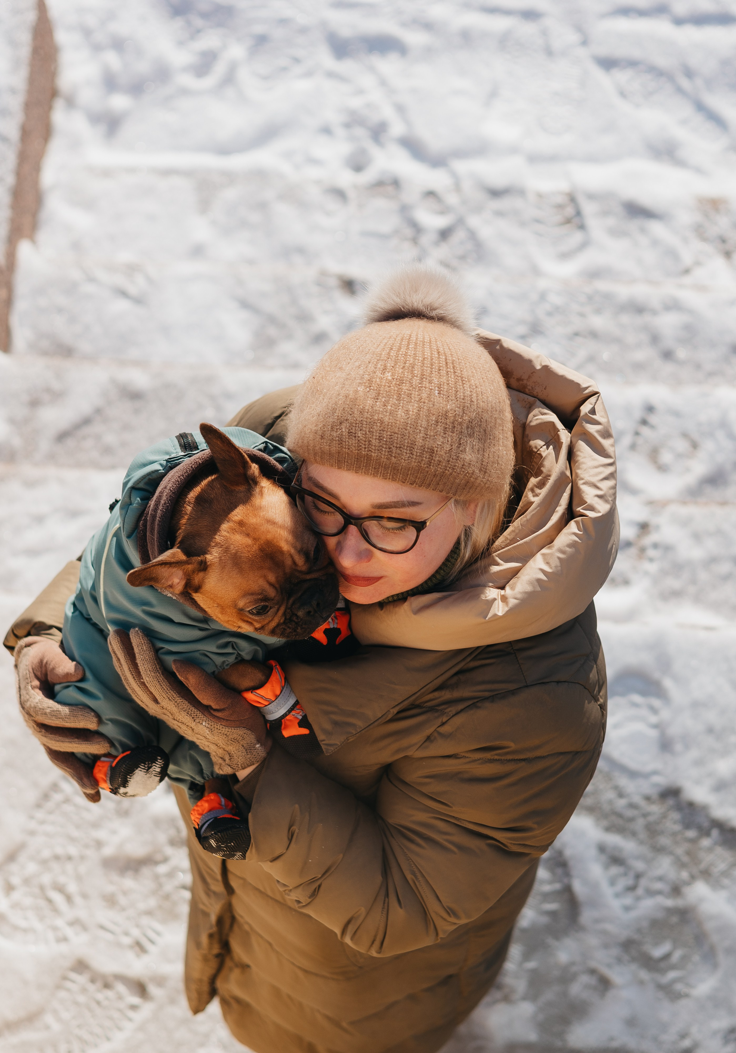 Дарья и Боня. Фотограф животных Евгения Верцинская