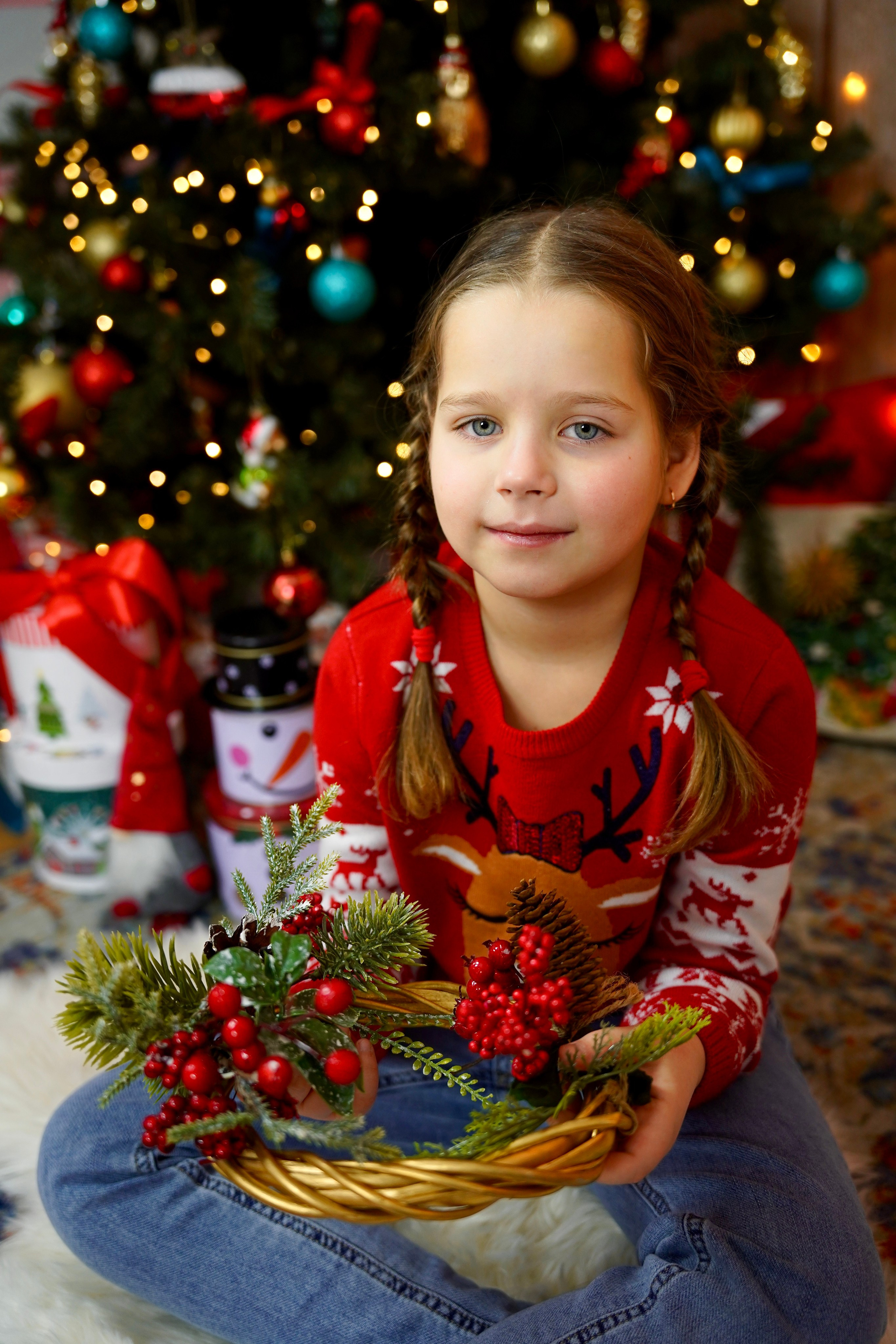 Новогодний фотопроект #5. Семейный и детский фотограф Александра Гвоздикова