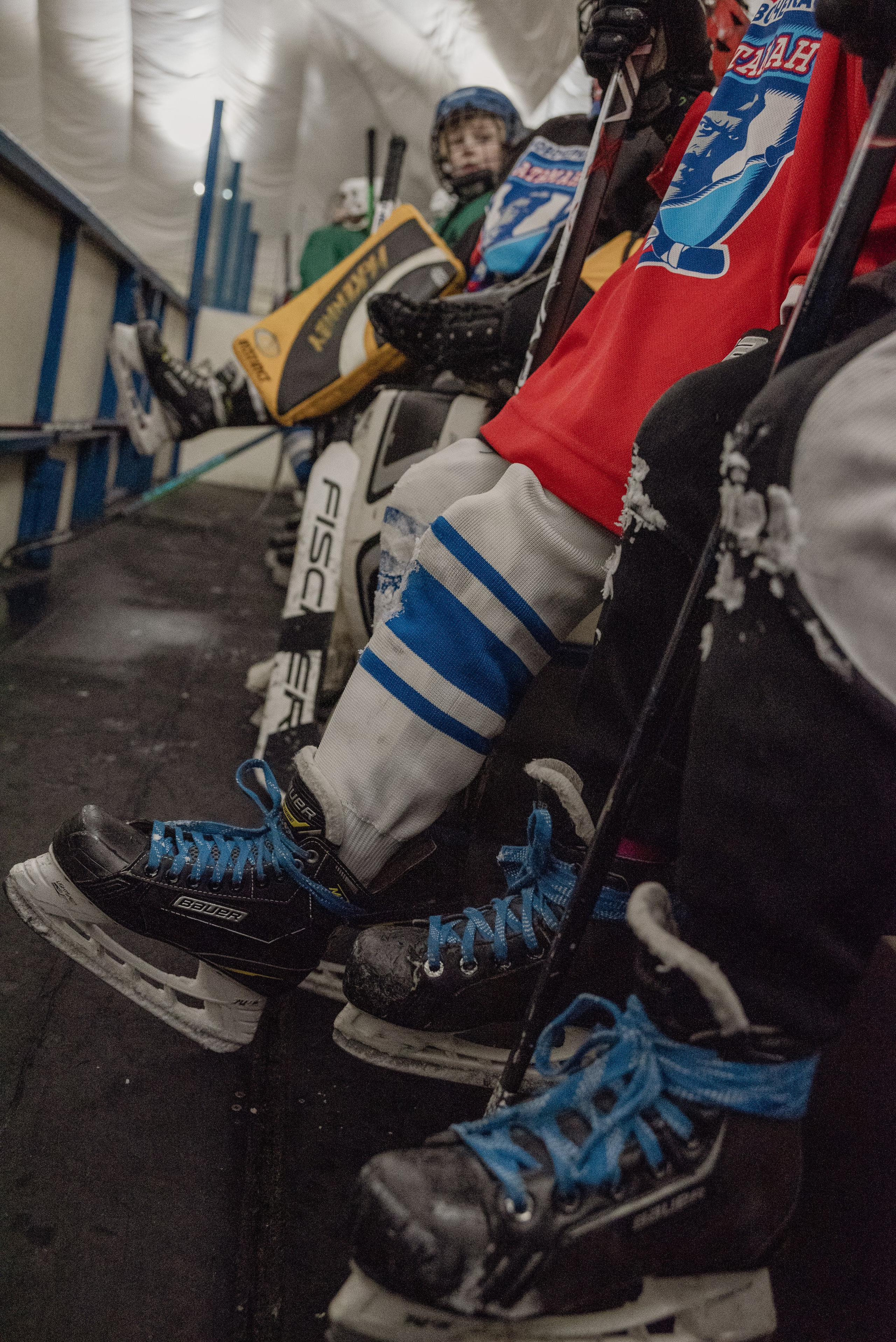 Хоккей.тренировка. ноябрь. Фотограф Исламова Лилия, Смоленск