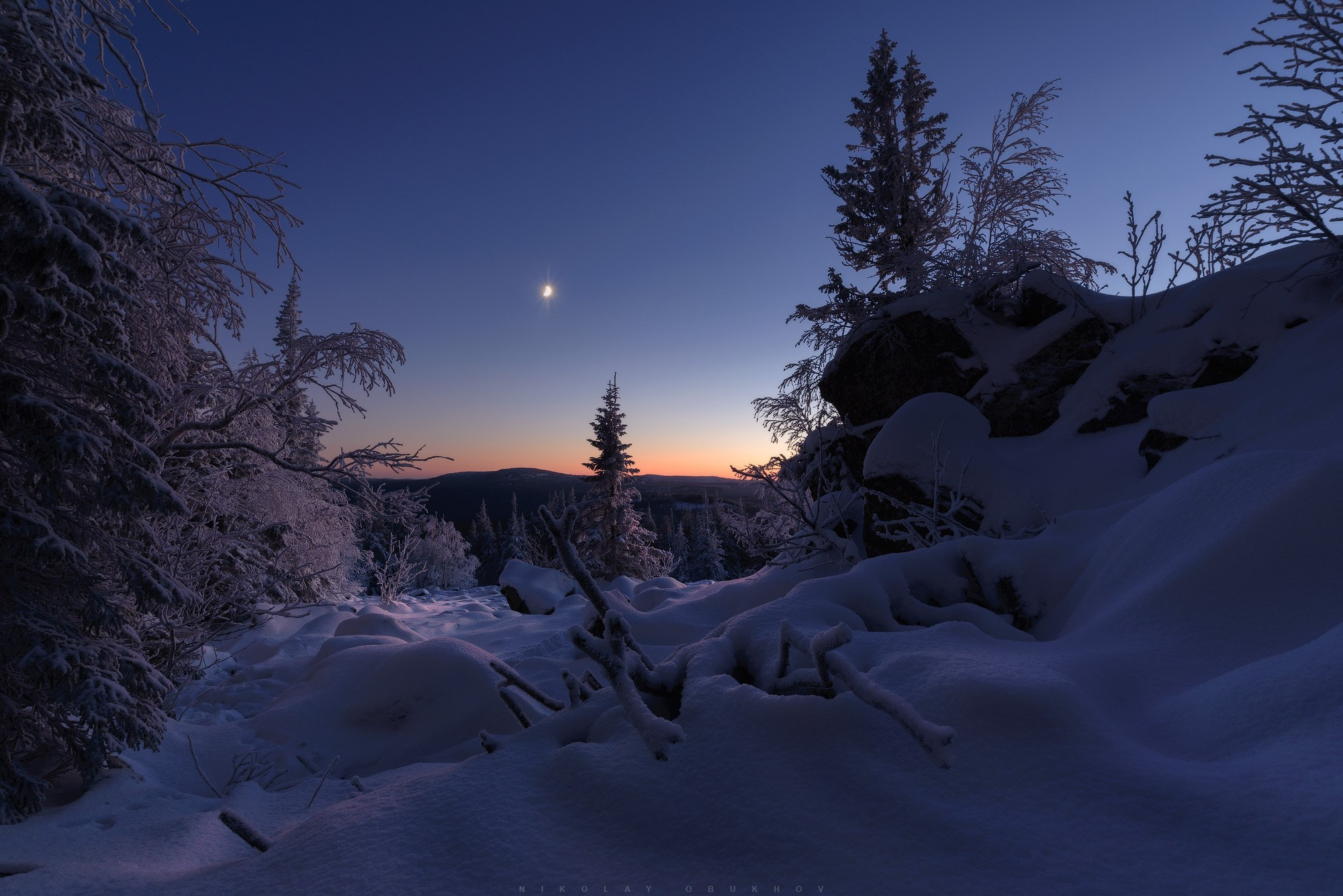 Тайна зимнего леса скрыта в его тишине и первозданной красоте под Нижним Тагилом.