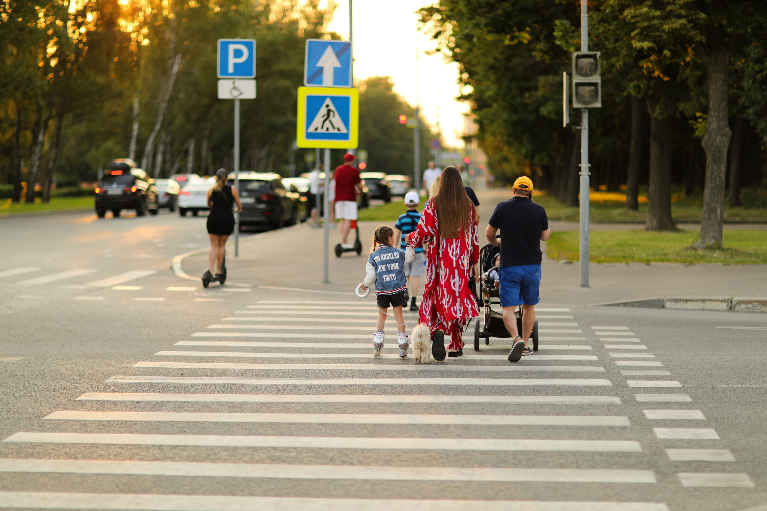 Знойное лето в Москве (Семейная фотопрогулка). Семейный и детский фотограф Москва