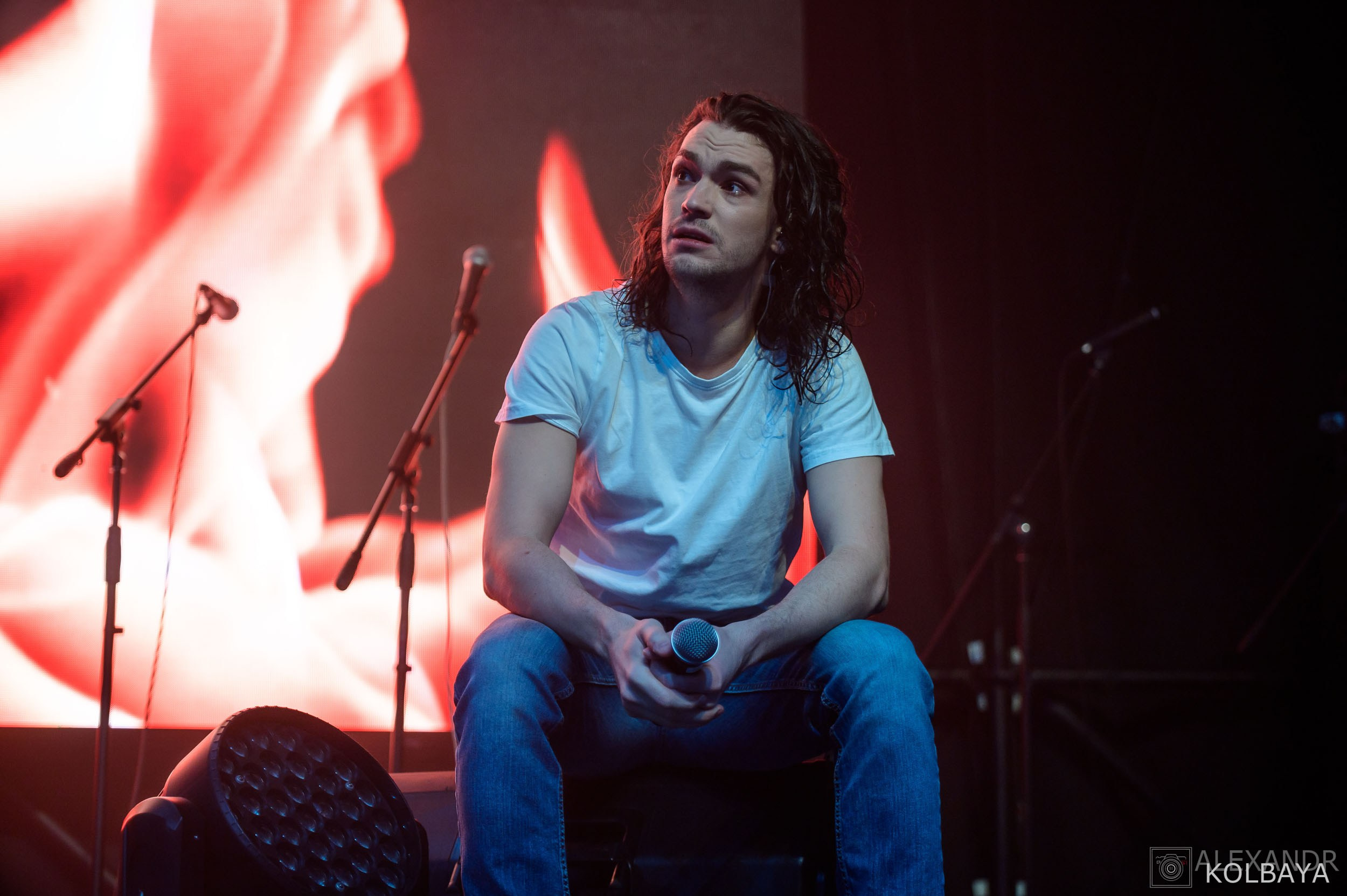 Концерт Ярослава Баярунаса «(Не)настоящий детектив». Концертный и театральный репортажный фотограф в Москве Александр Колбая