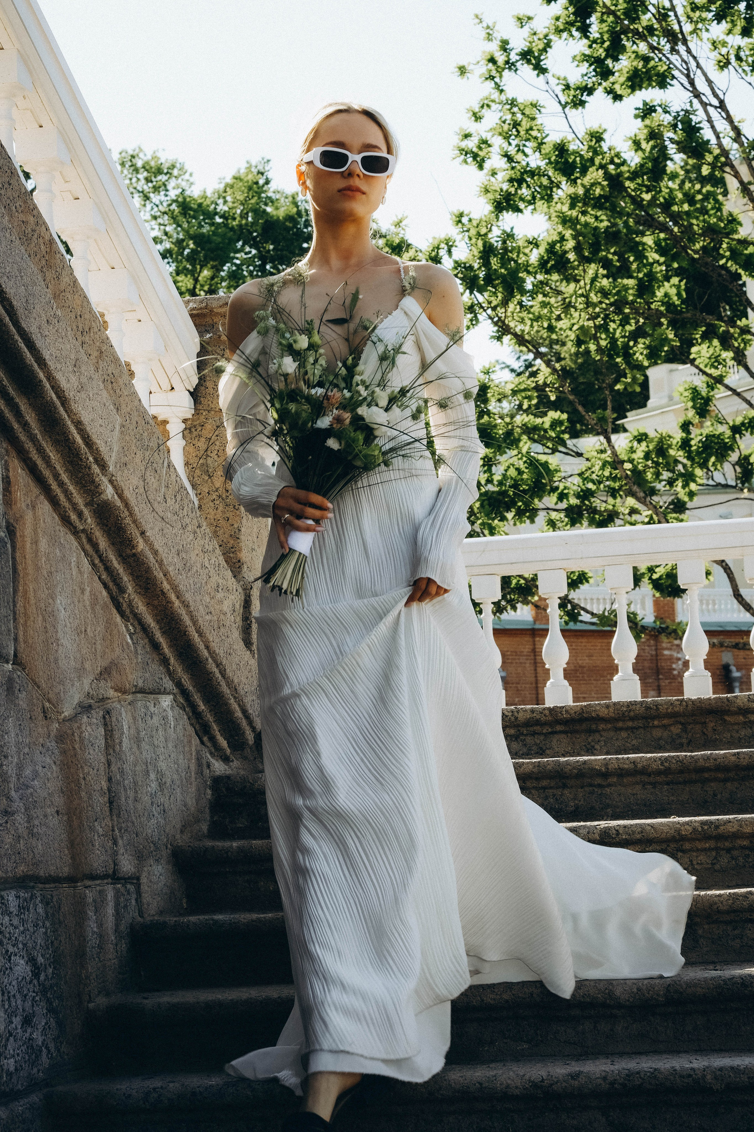 СВАДЕБНАЯ СЬЕМКА В ПАРКЕ ОРАНИЕНБАУМ. Профессиональный фотограф, Санкт-Петербург — Виктория Богомолова