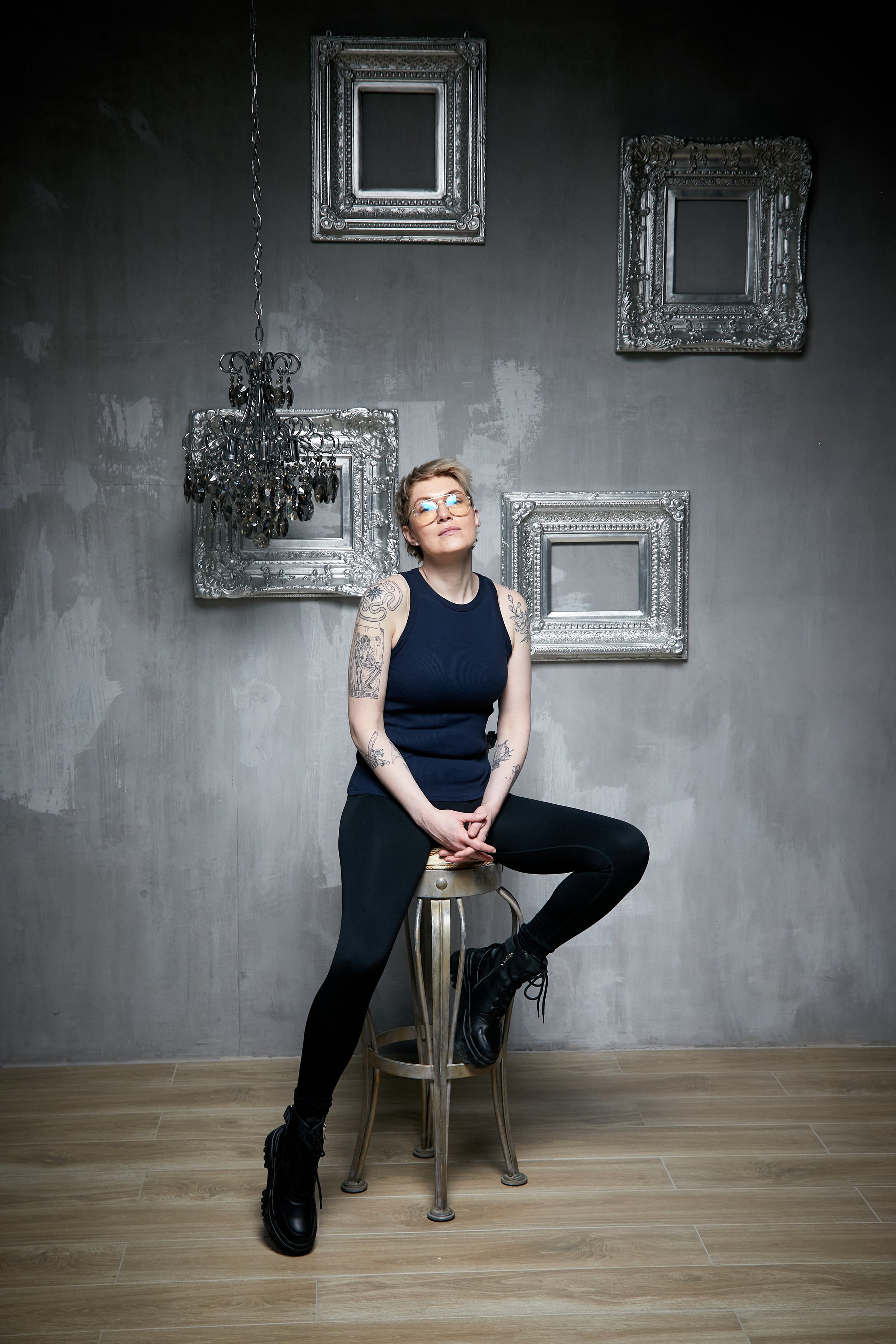 Портрет семьи в студии. Фотограф Михаил Коган — Москва 89267284460