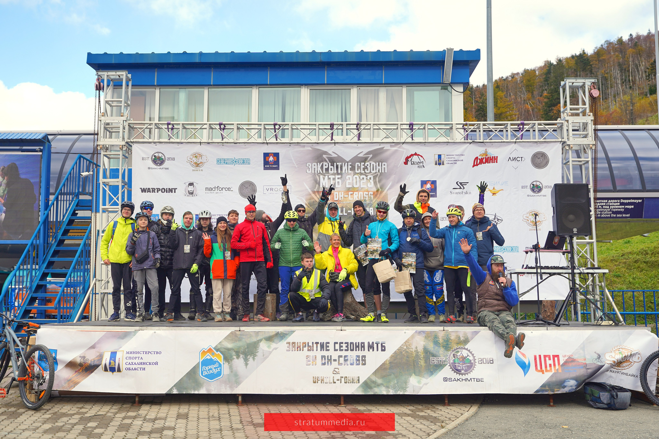 Закрытие Сезона Sakh MTBE — Скоростной Велоспуск 2023. Stratum Media — Фото-Видео Съемки