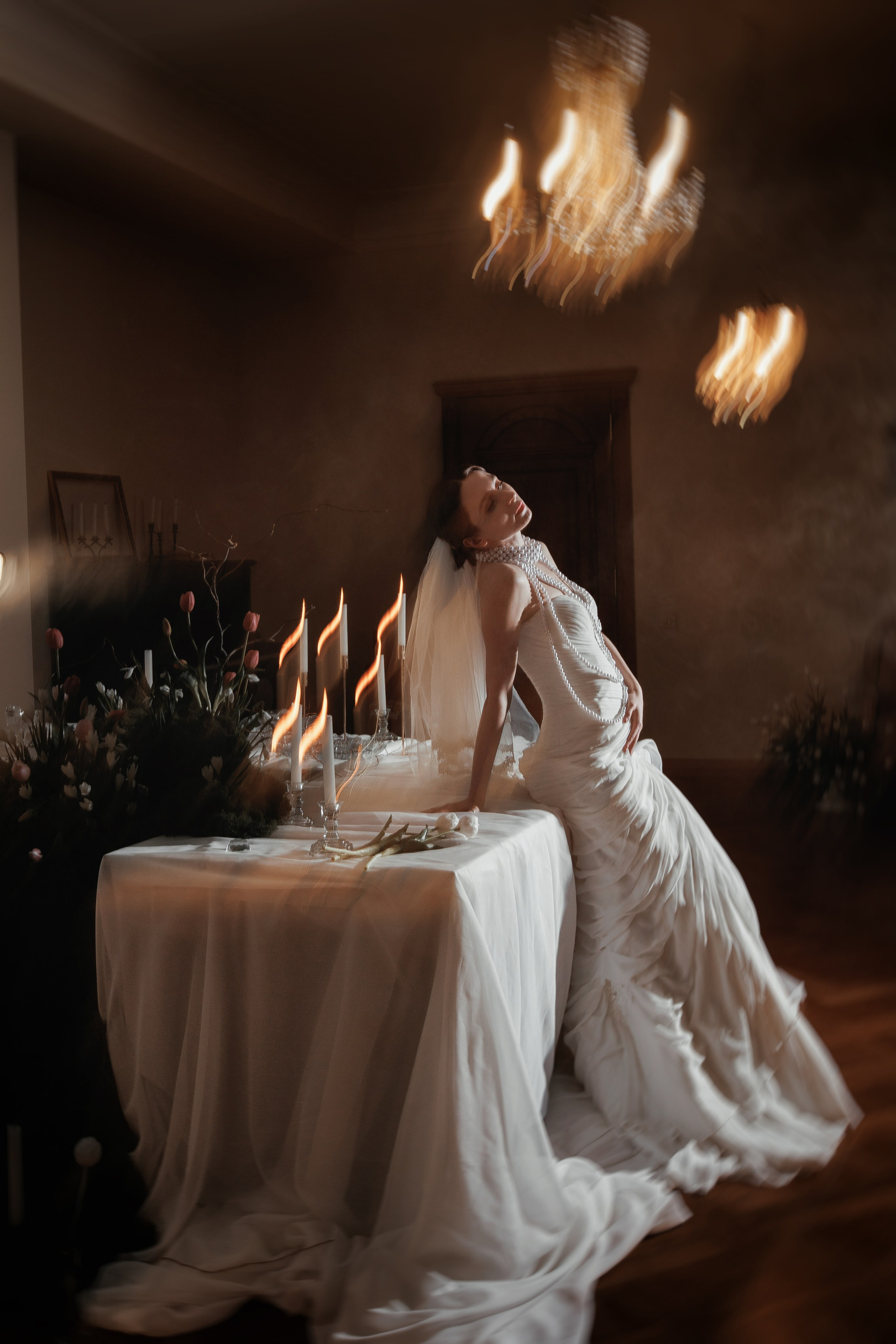 Вечер*свечи*поцелуи. Фотограф Яна Белая