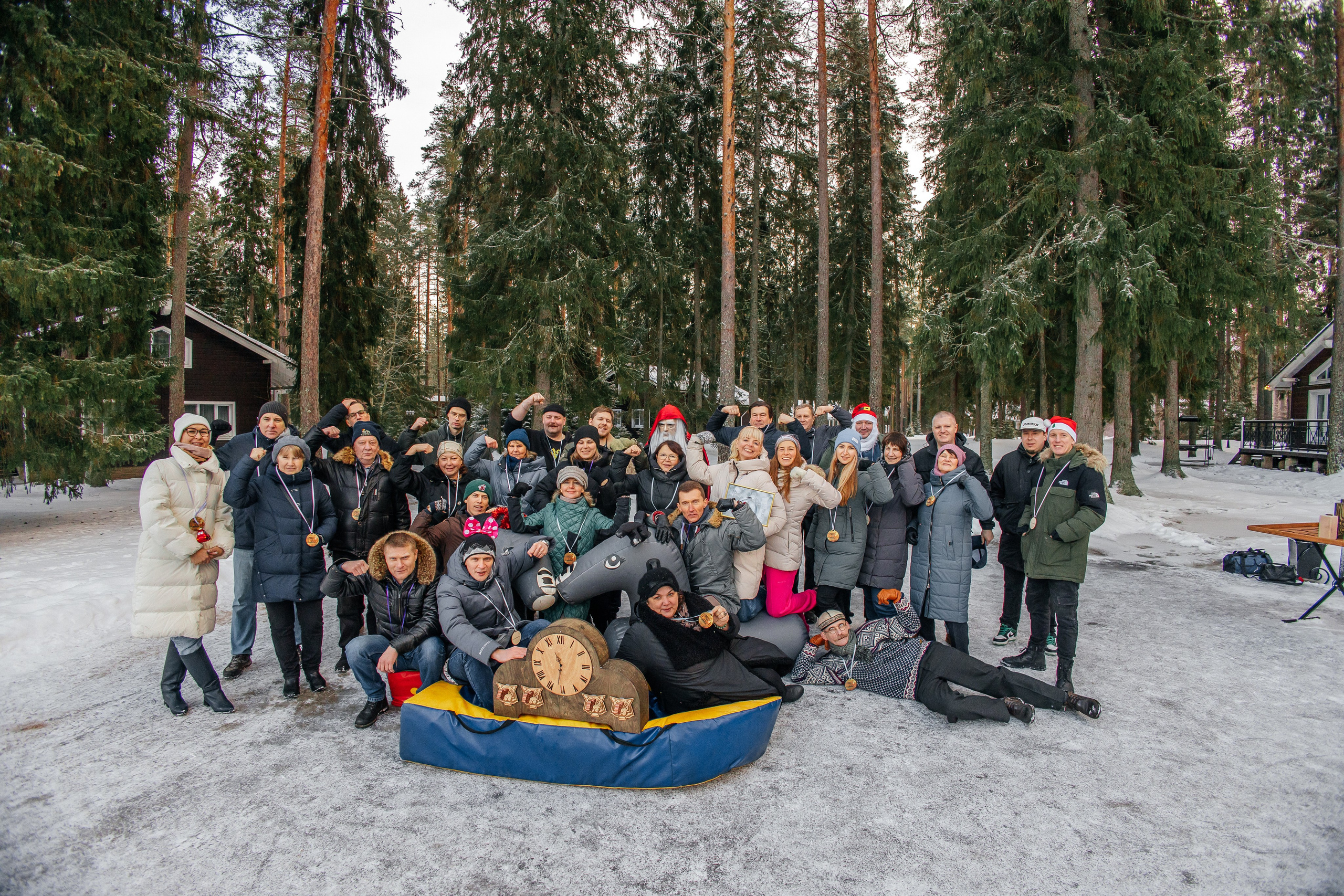 Зимний корпоратив в Царство Королевство. Фотограф в Санкт-Петербурге Виктория Безверхая