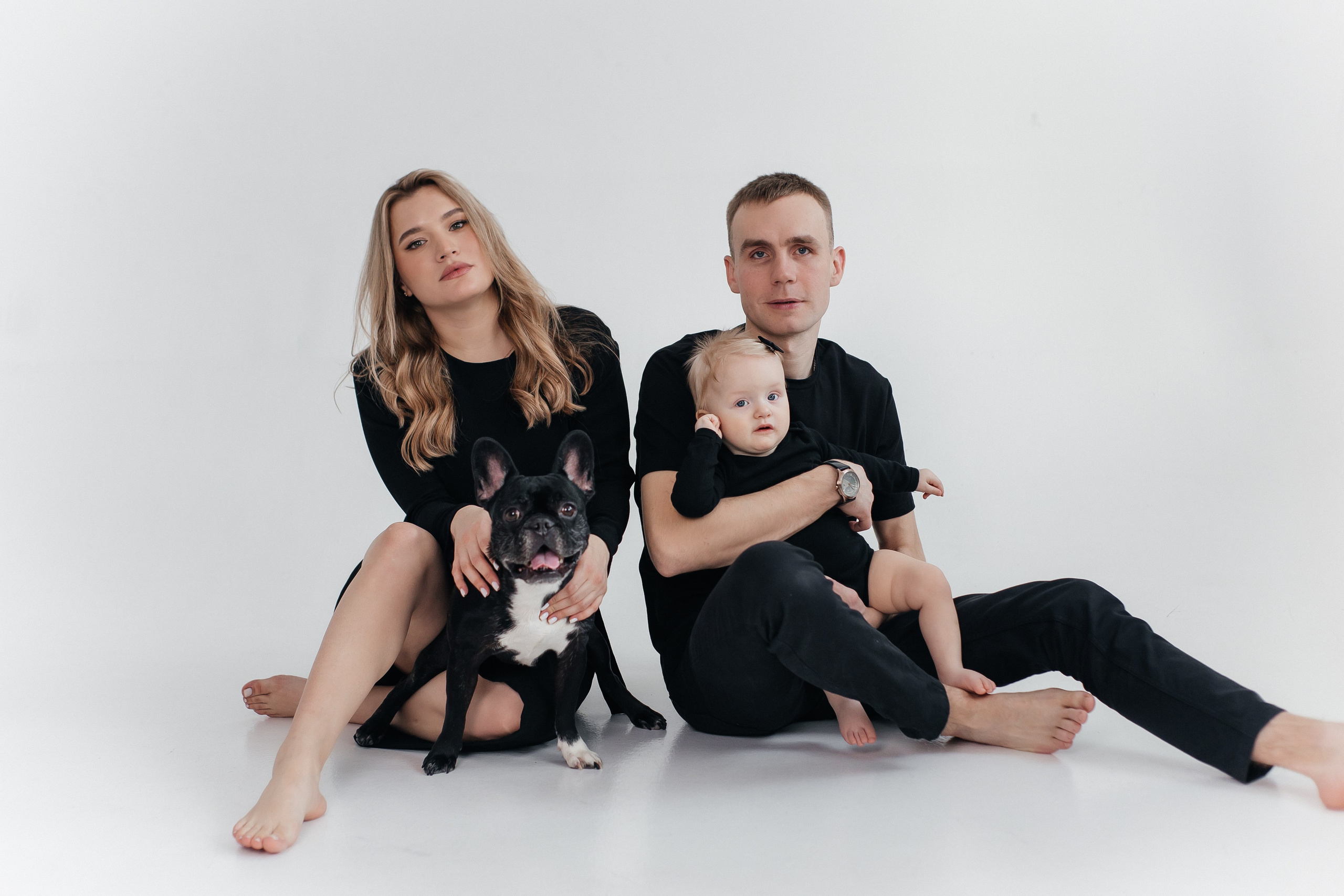 Студийные семейные. Фотограф в Иркутске