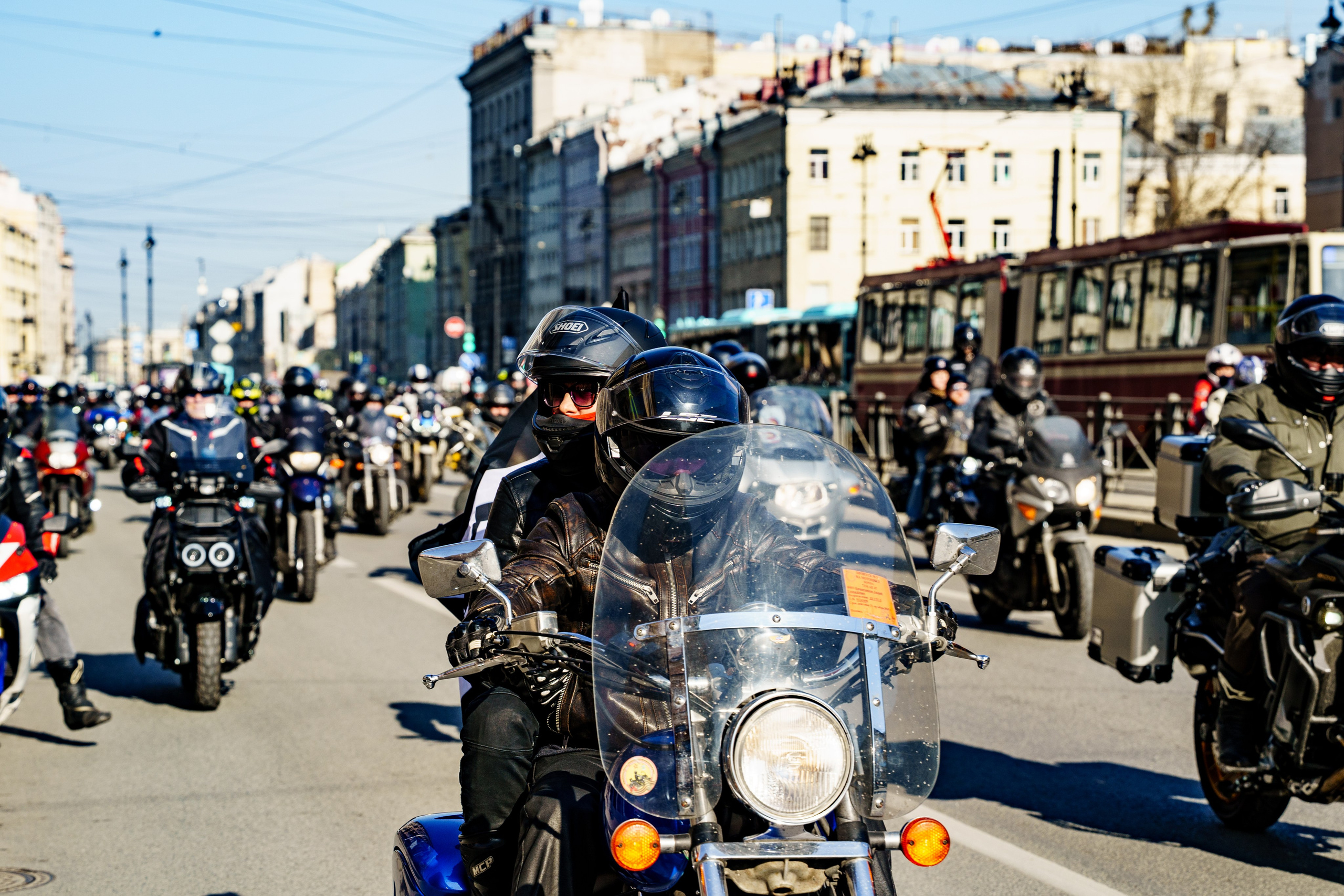 Прохват мотоклуба Norman Riders ч.1. Концертный и репортажный фотограф в Санкт-Петербурге Слава Пахомов