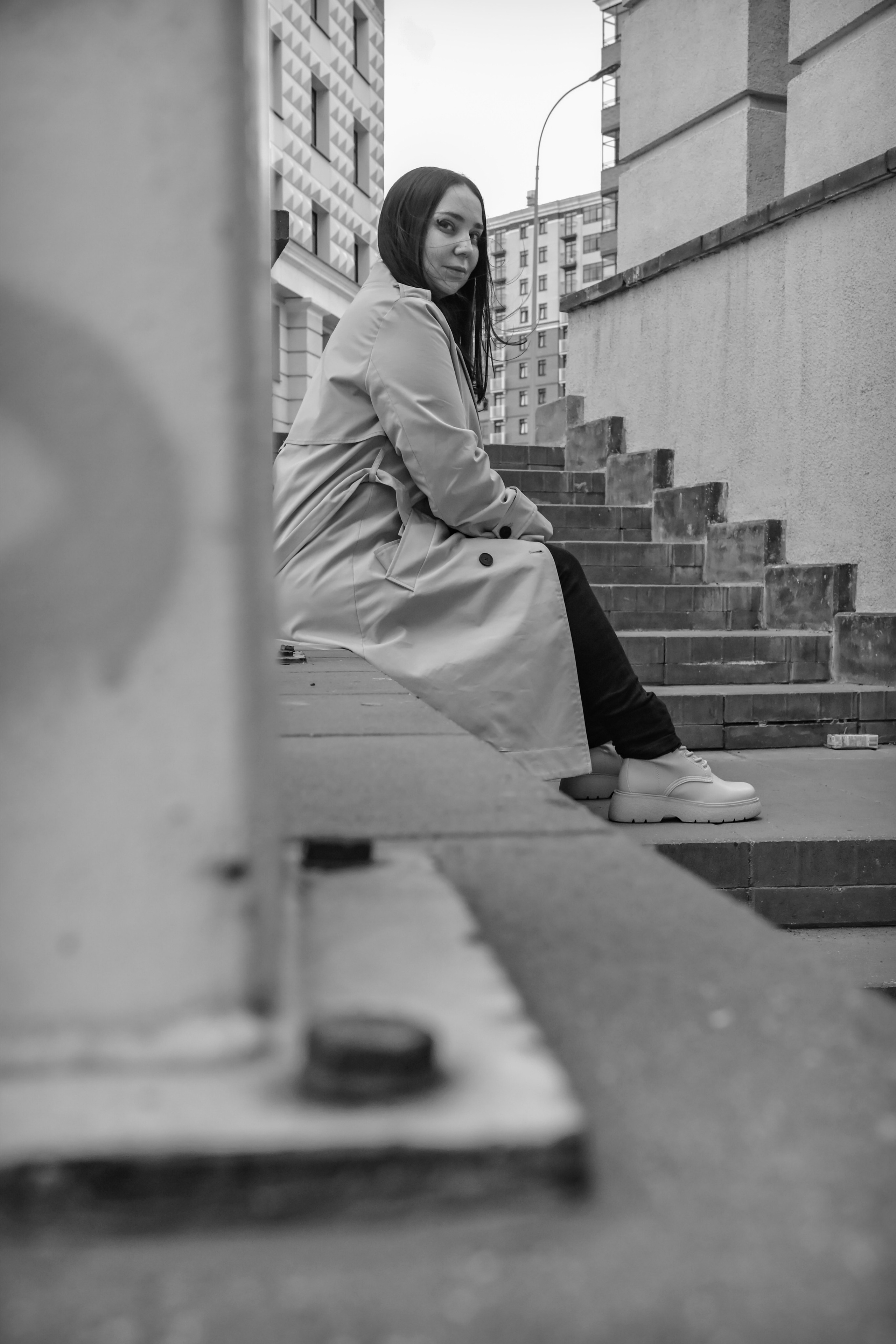 Женская фотосессия в поле с подсолнухами и ромашками. Фотограф в Ярославле Владимир Летуновский