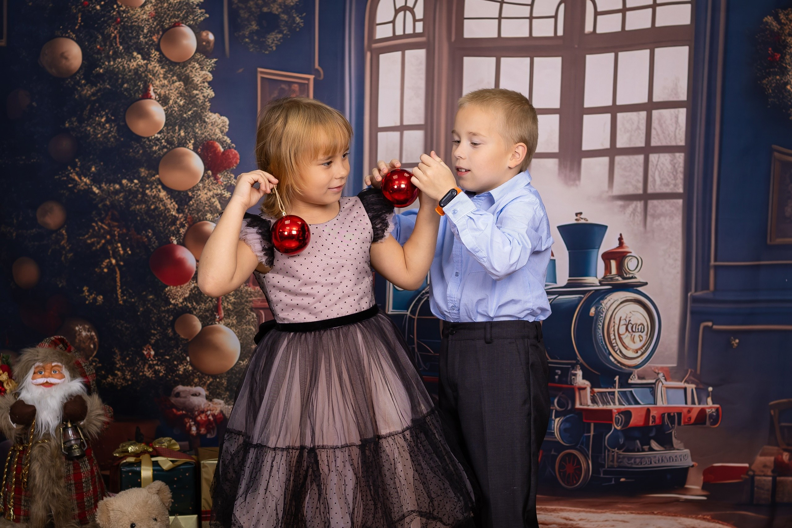 Новогодняя фотосессия 2025 г. Фотостудия «Олеся». Фотостудия в г. Верхняя Пышма