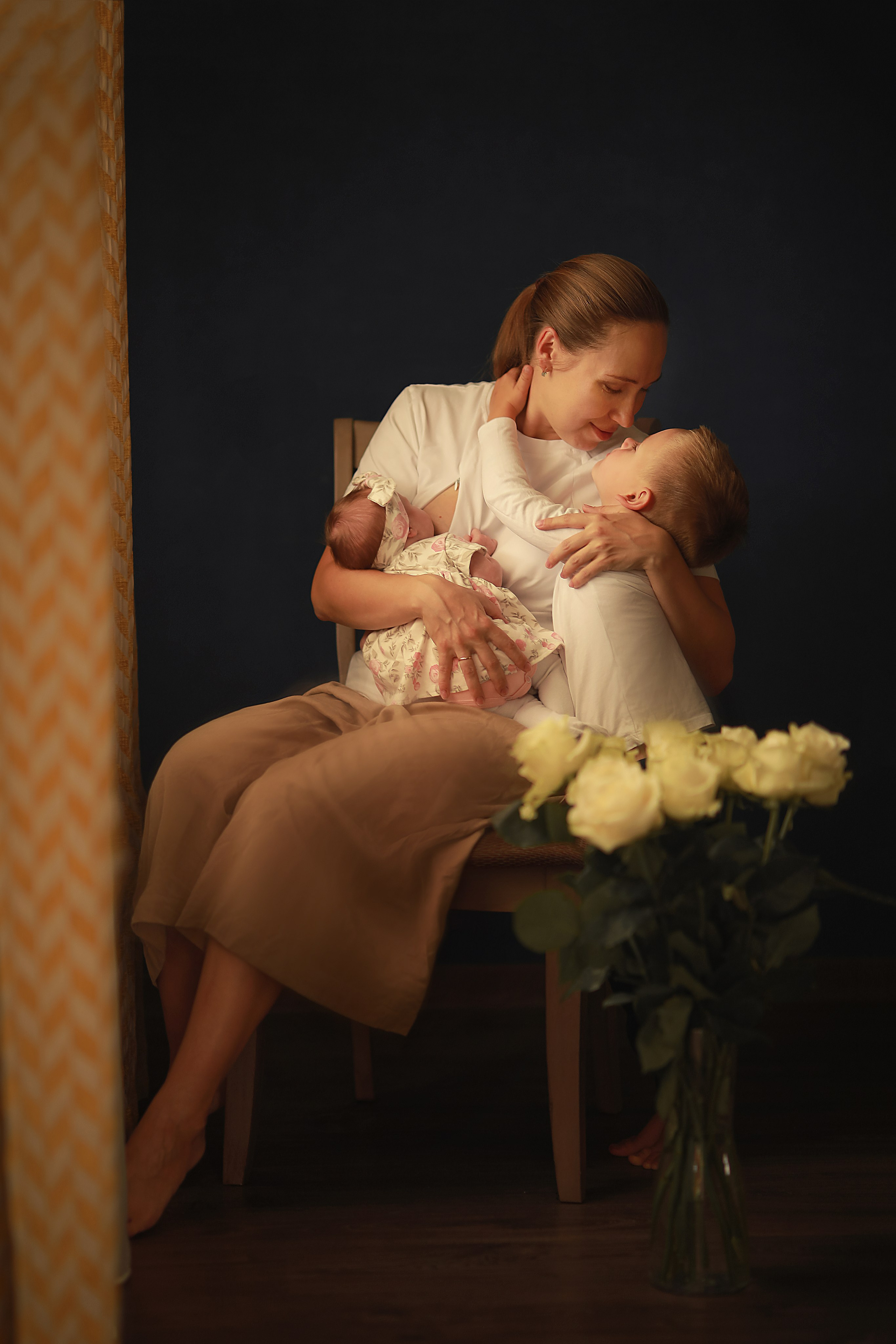 Первые объятия. Фотограф Юлия Рязанова Москва семейный и детский