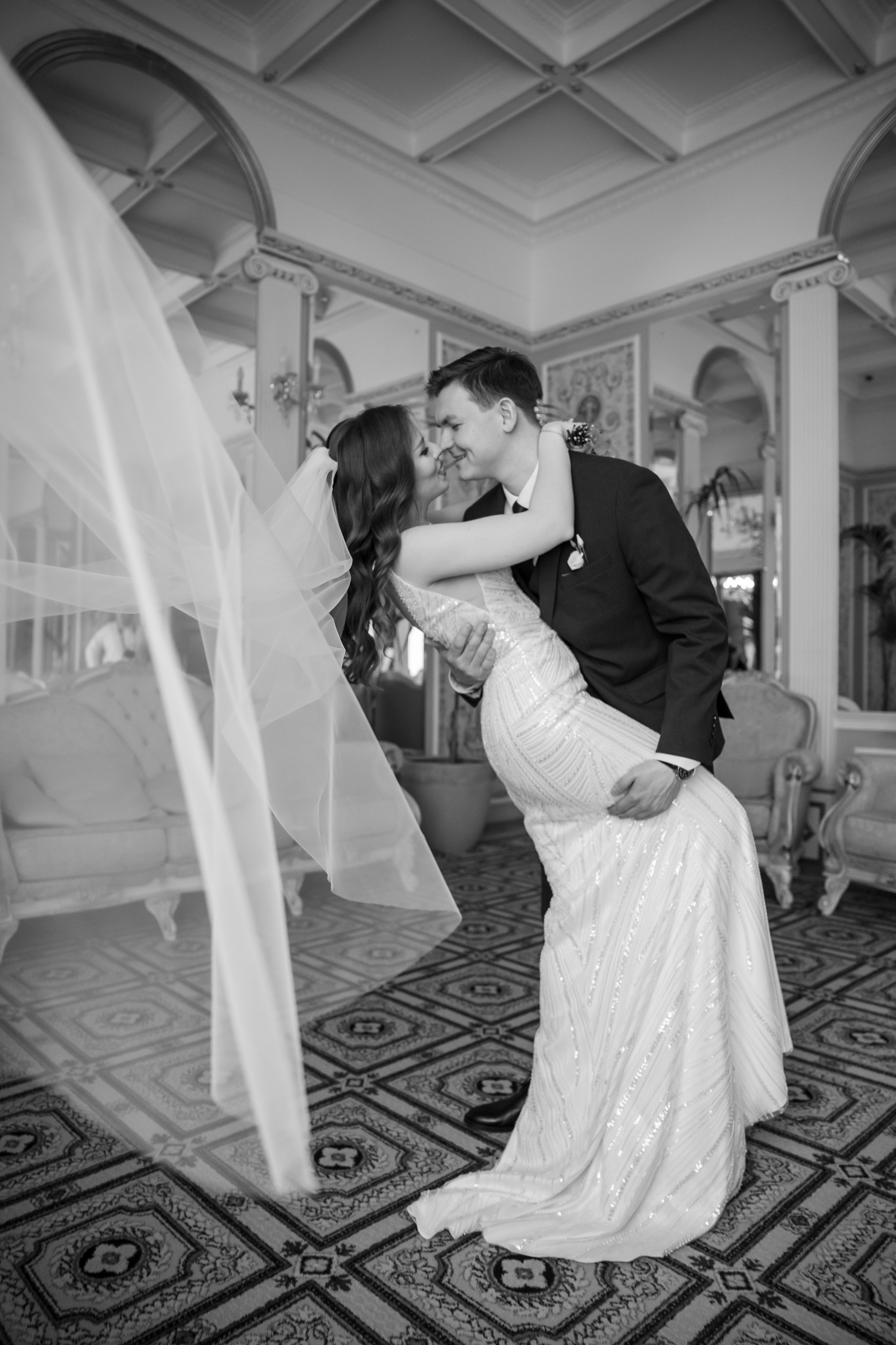 Даша и Дима, Грибоедовский ЗАГС. Свадебный и репортажный фотограф (Москва, Королев и другие)