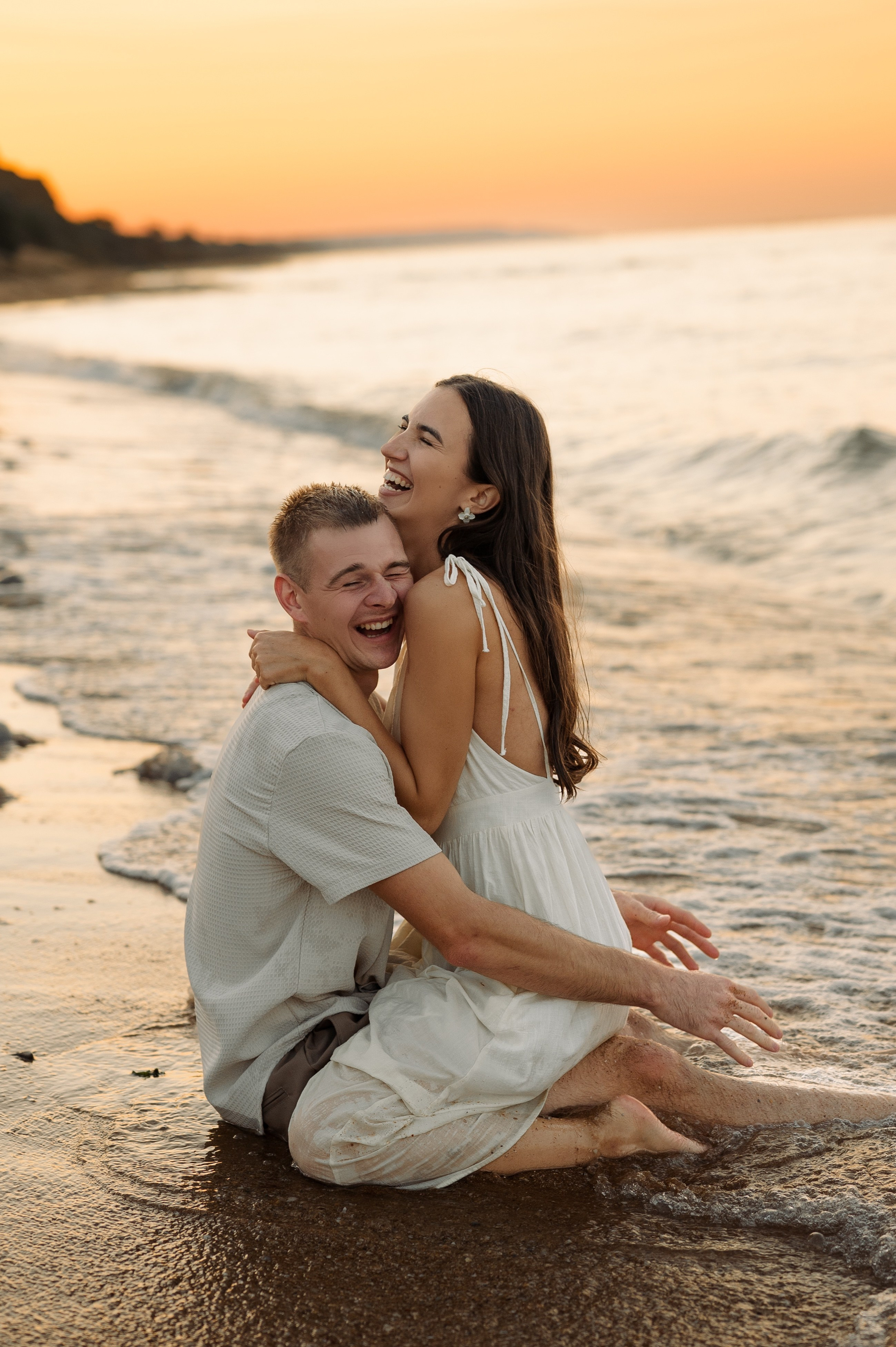 Предсвадебная съёмка на море🌊. Свадебный и семейный фотограф в Краснодаре Алина Мельник