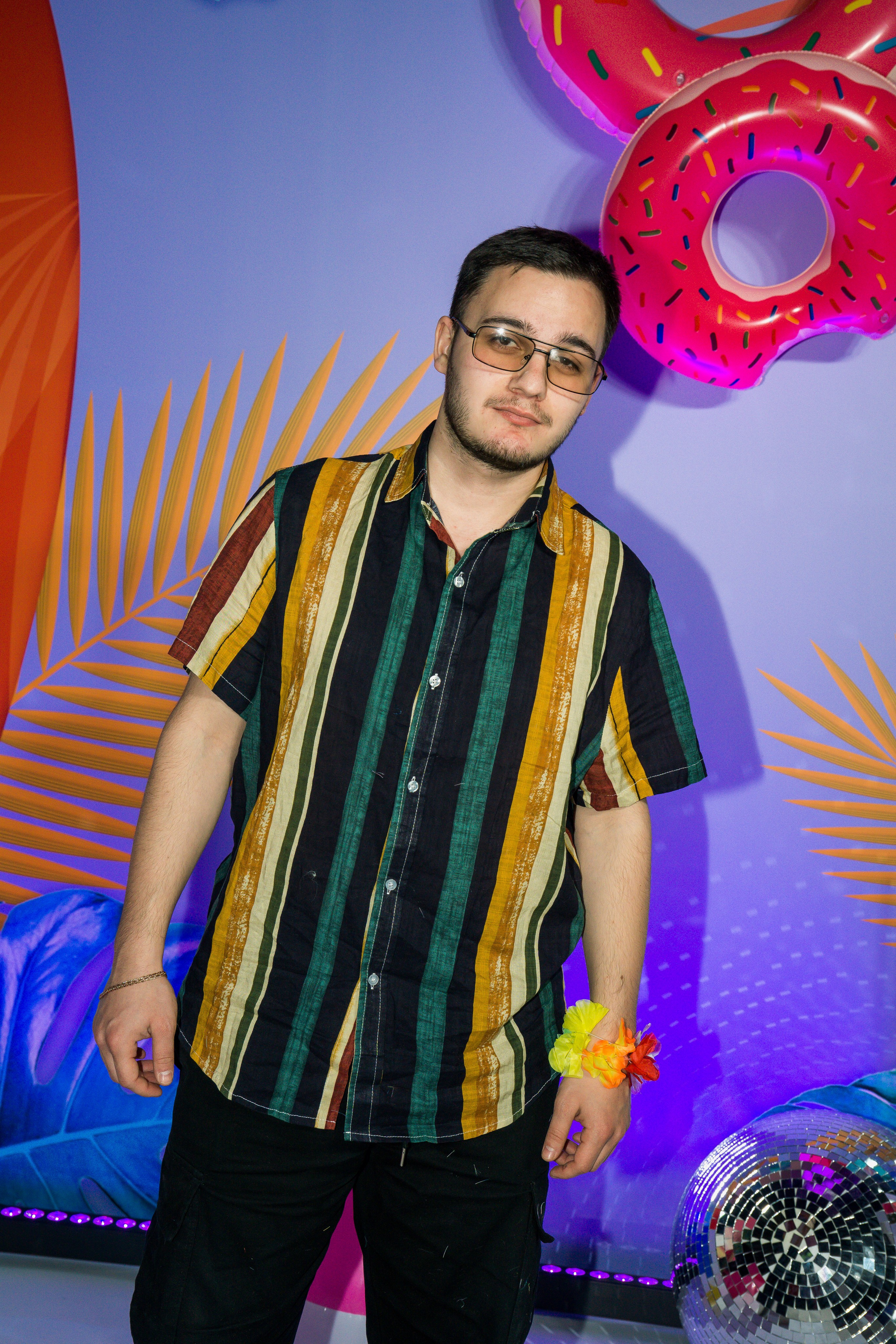 МТС корпоратив Гавайская вечеринка. Фотограф