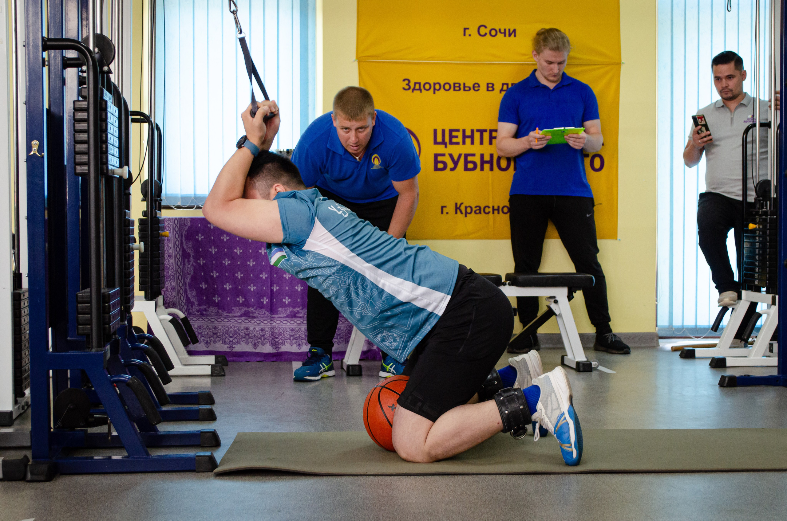 Медицинское спортивное мероприятие. Фотограф