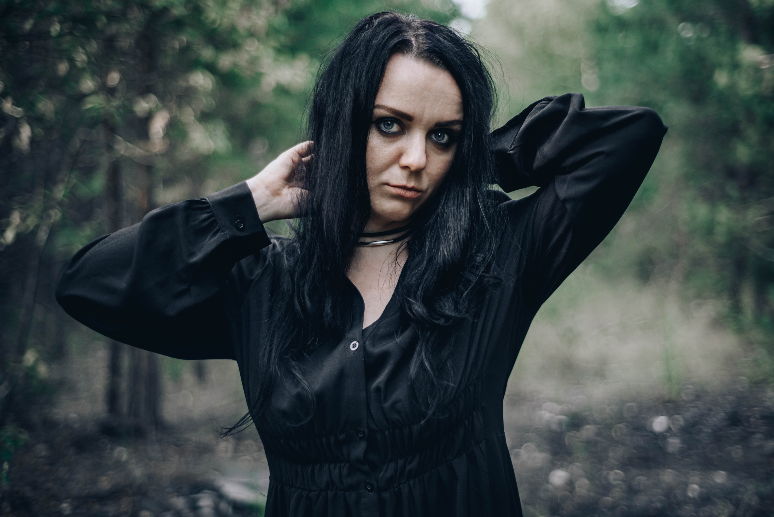 Готичная фотосессия для Ксюши. Мотофотограф в Нижнем Новгороде Динара Зуйкова