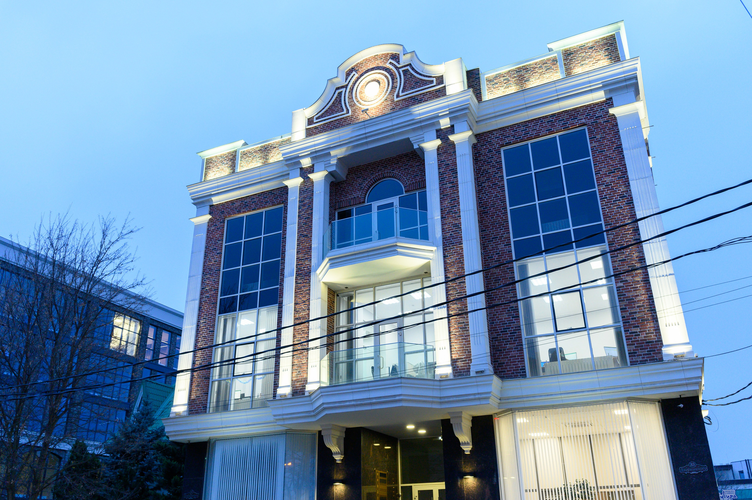 Архитектурная подсветка фасадов зданий. Вячеслав Скрипник Фотограф Краснодар