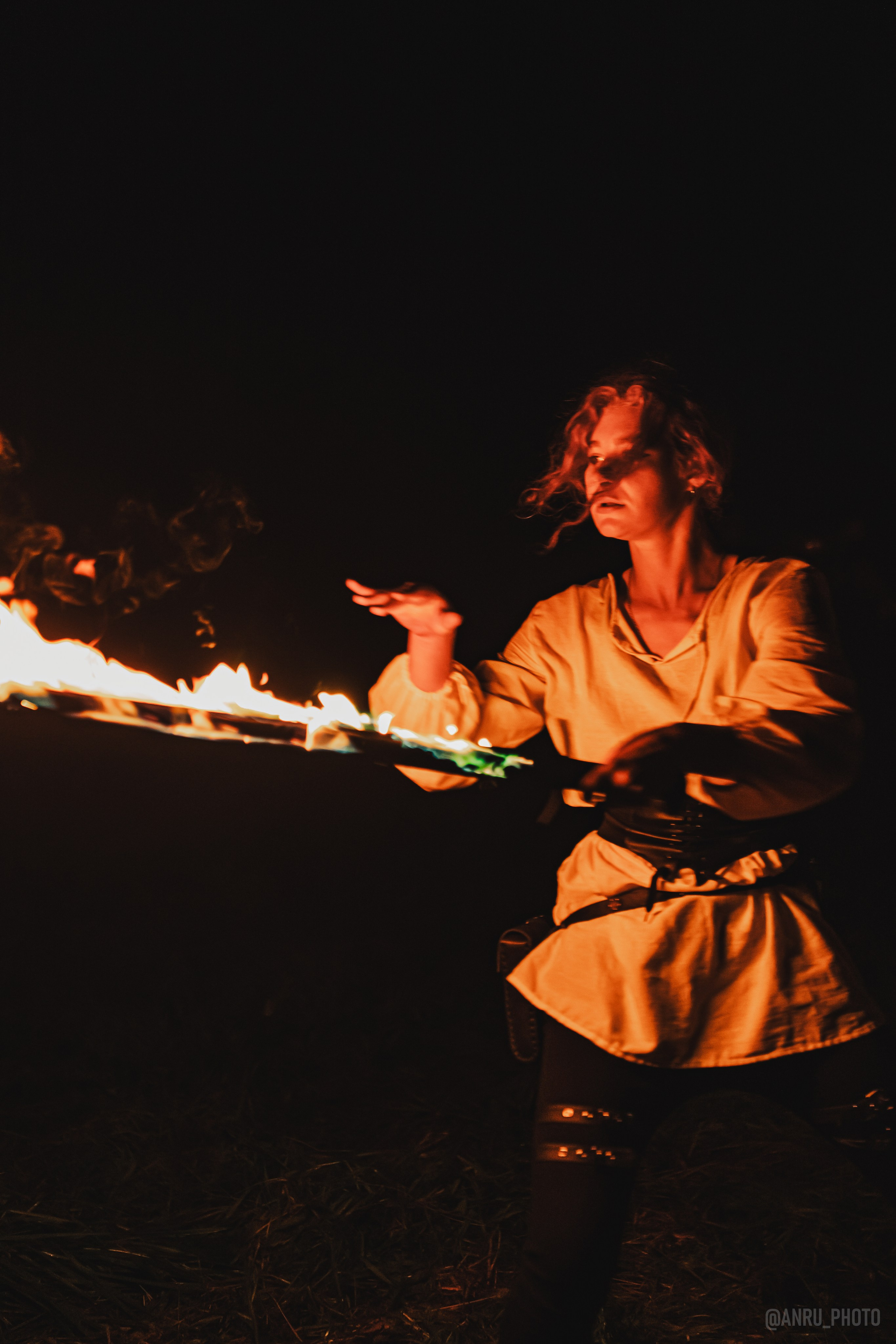 Фаер-шоу | Фэнтези Фест 2026. Репортажный фотограф Анастасия Рубцова