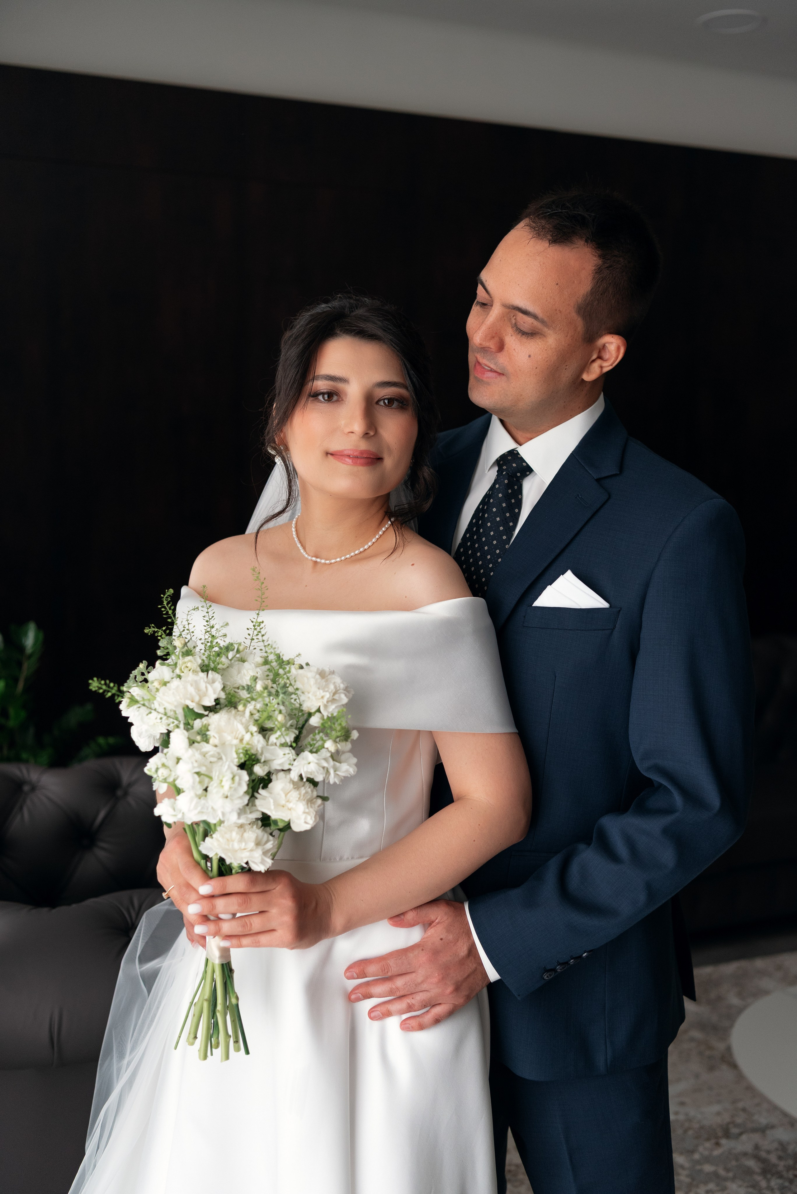 Митинский Дворец Бракосочетания. Нафиса и Фредерик. Ульяна Сёмина, фотограф, Москва