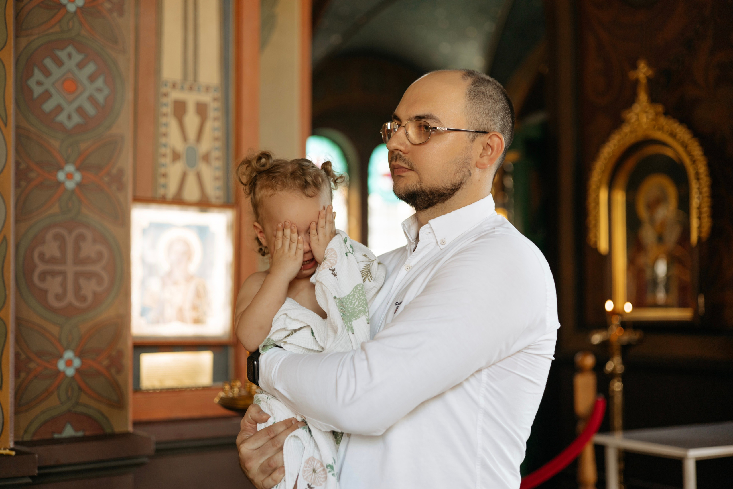 Крещение Вари. Самый теплый фотограф в Краснодаре Рябоконь Ксения