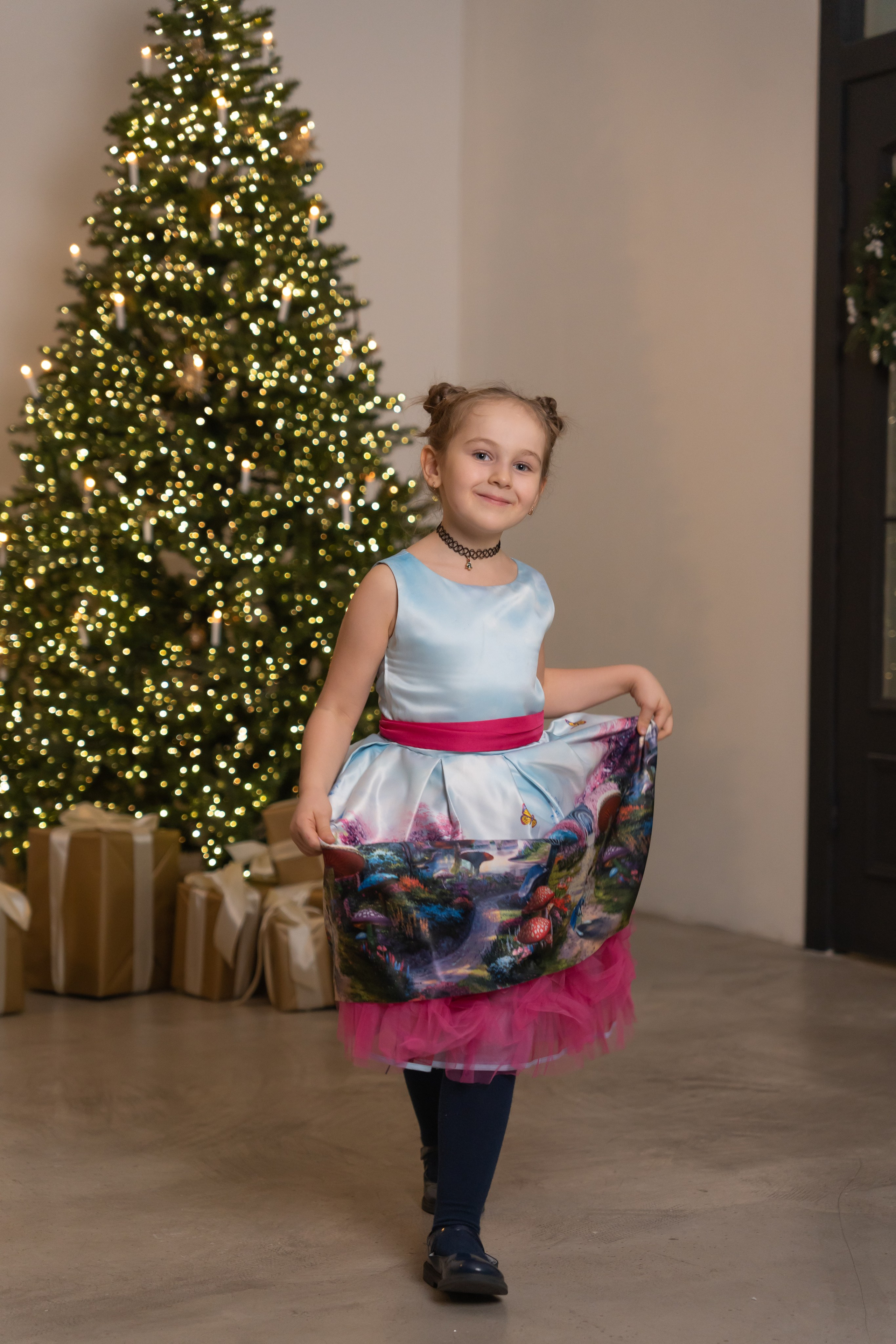 Новогодняя фотосессия для дружной семьи. Фотограф в Красноярске. Юлия Чаушанская