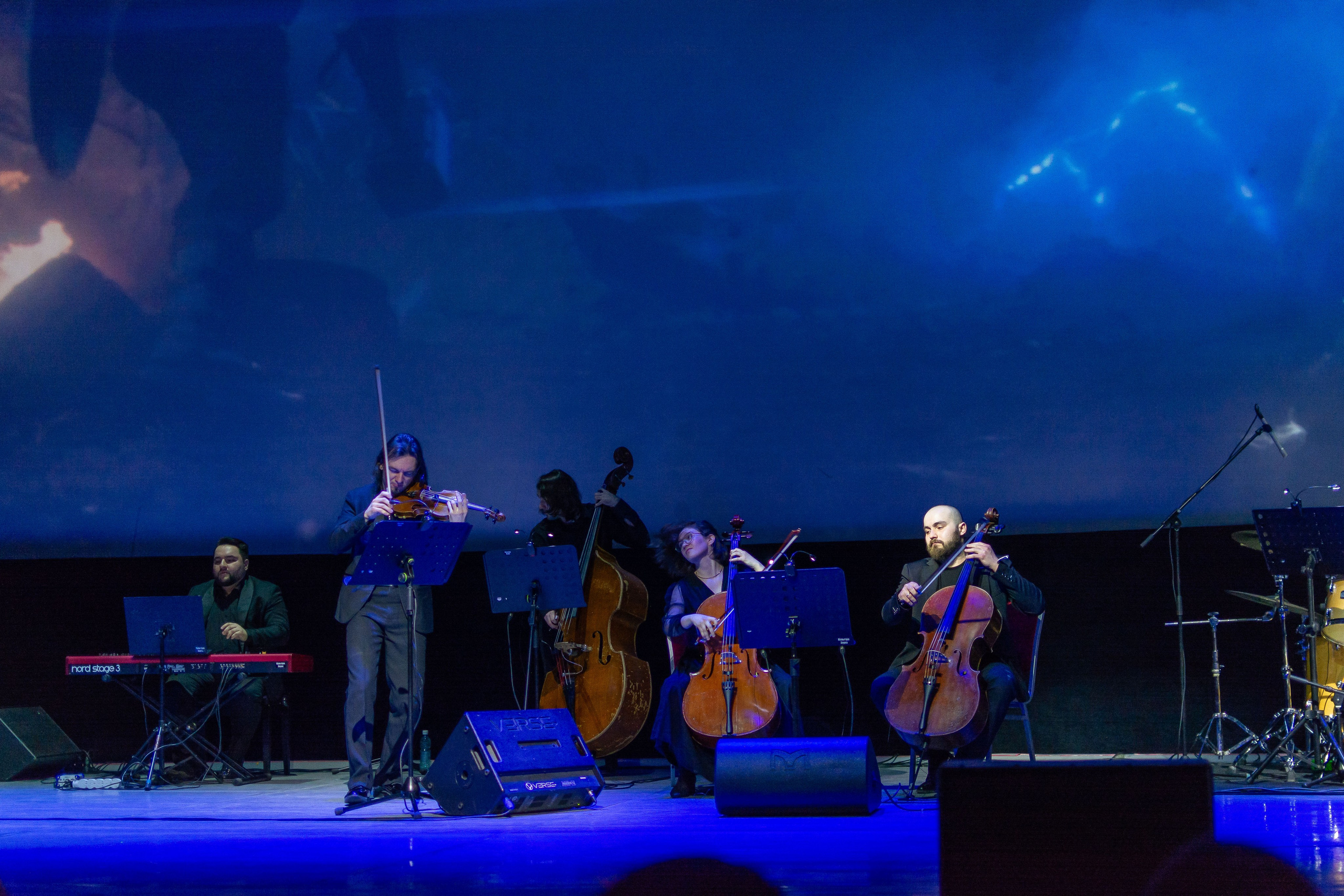 Концерт оркестра Cinematica. Репортажный фотограф в Новосибирске