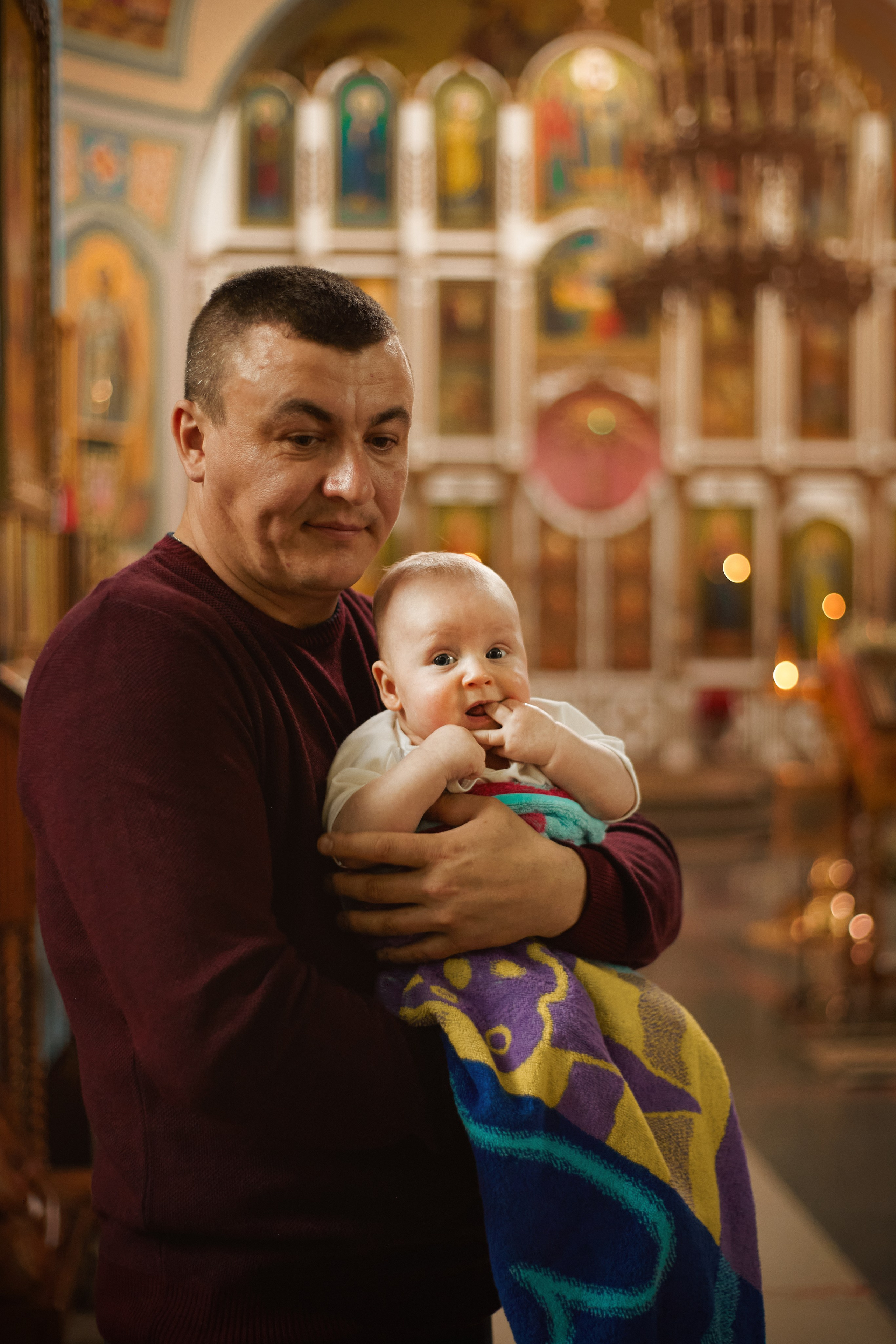 Крещение. Фотограф анималист в Москве Майорова Евгения