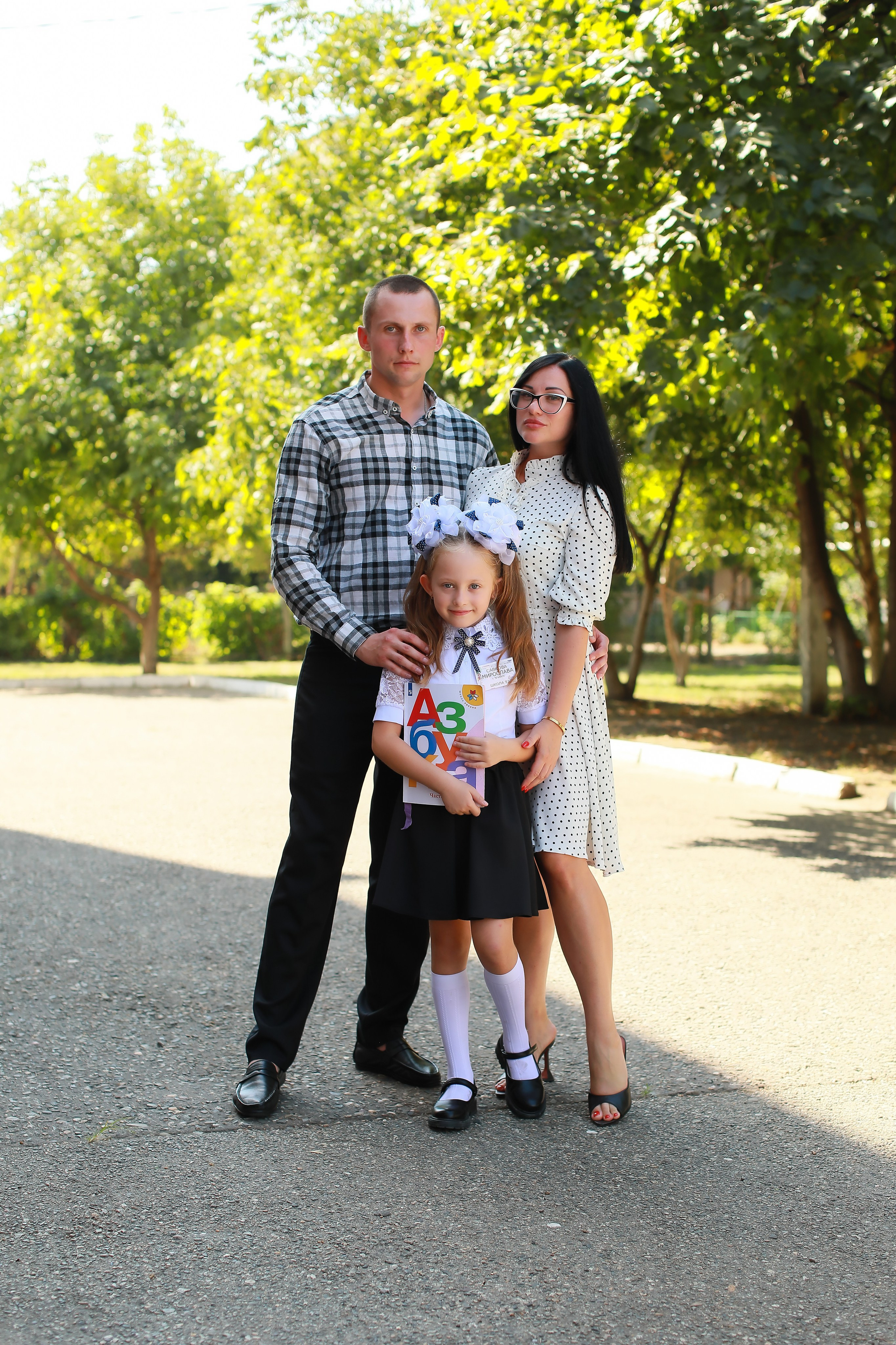 1 сентября (Школа 93). Детский семейный фотограф Краснодар