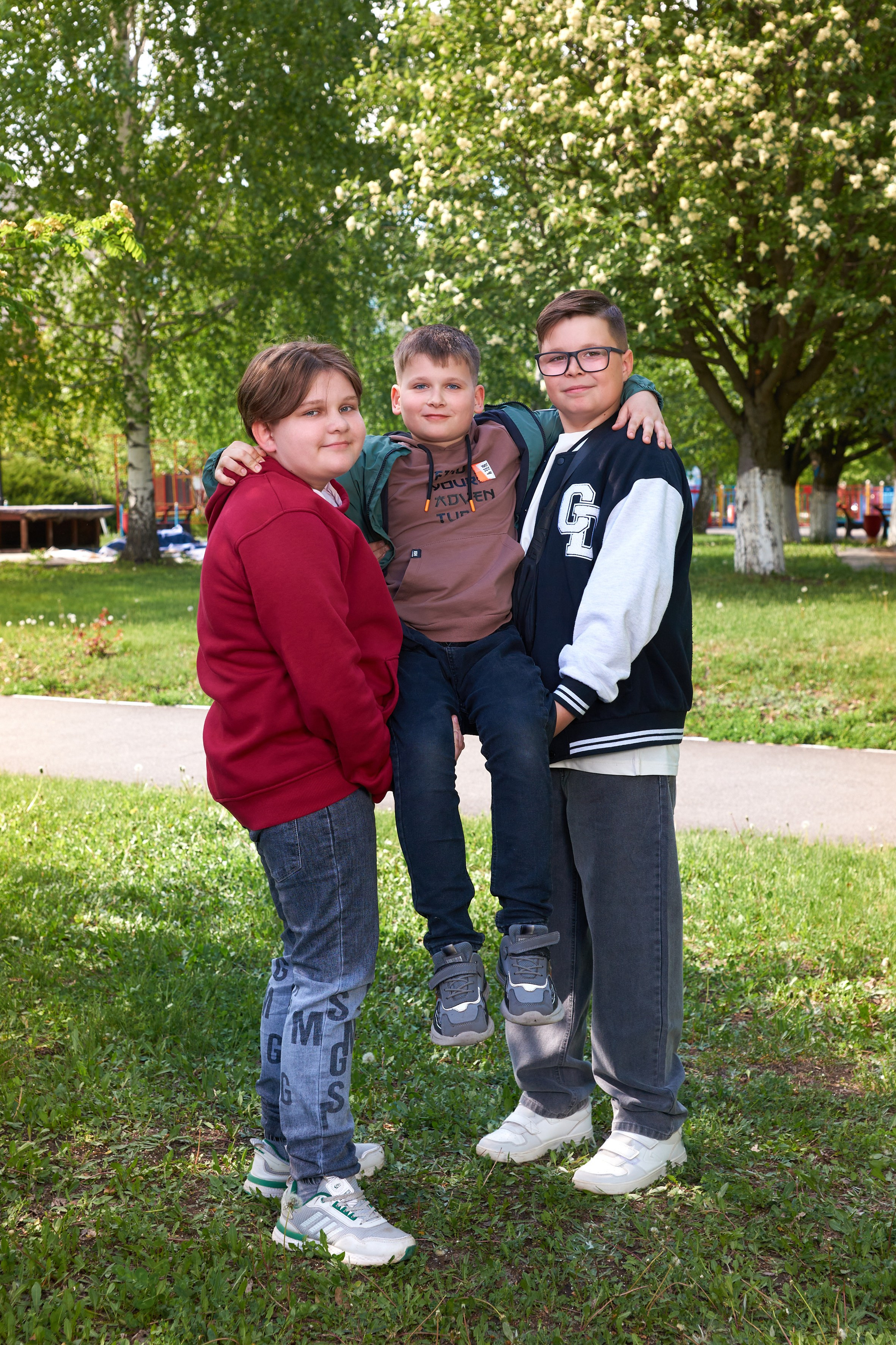 Съёмка в парке весной. 4 класс. 2024. Childrenfoto.ru