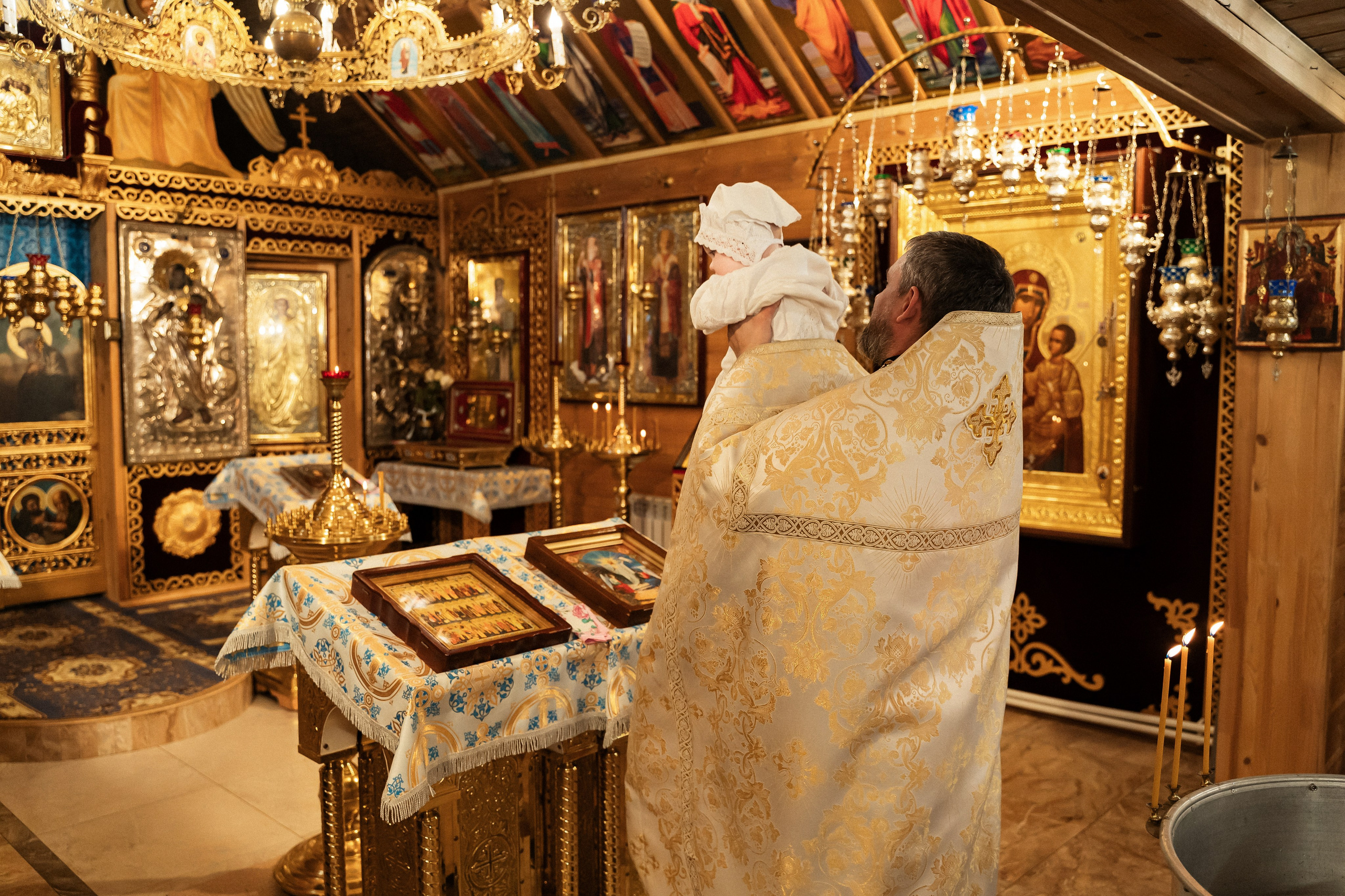 Крещение Екатерины. Фотограф Алина Филимонова Тверь