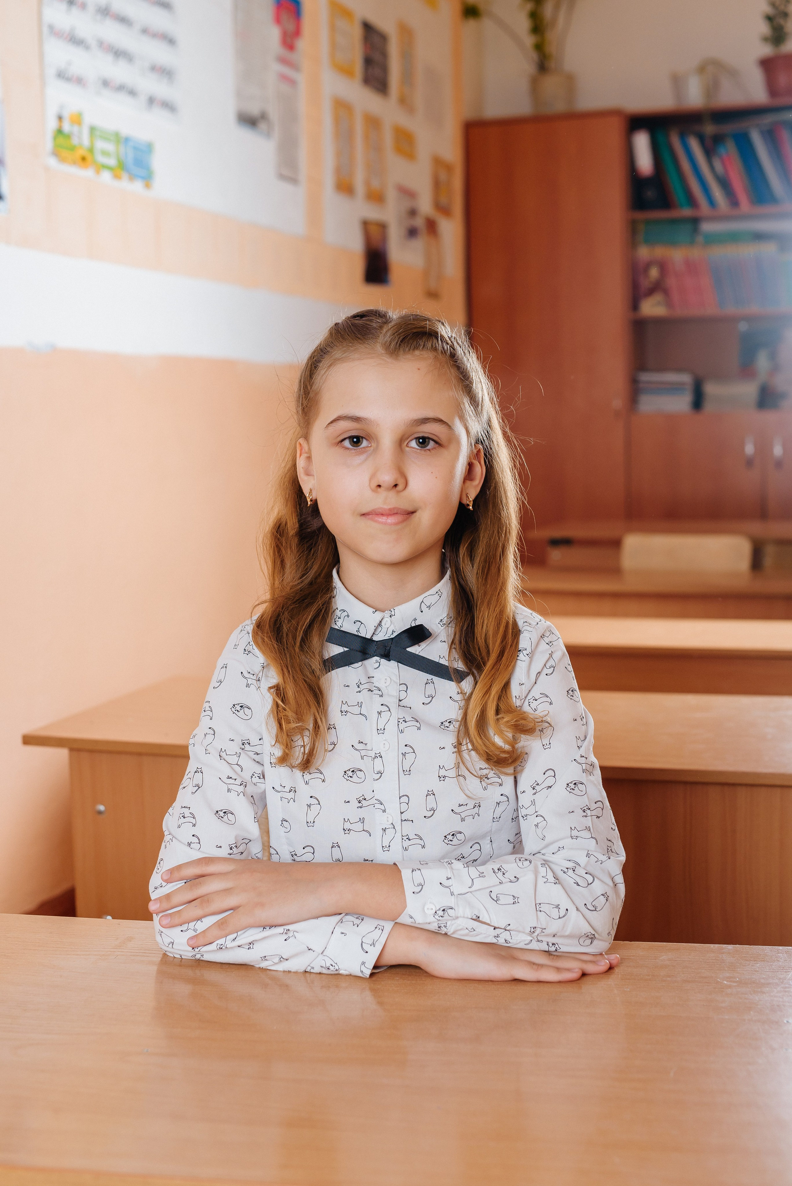 Портреты за партой. Семейный фотограф в Барнауле