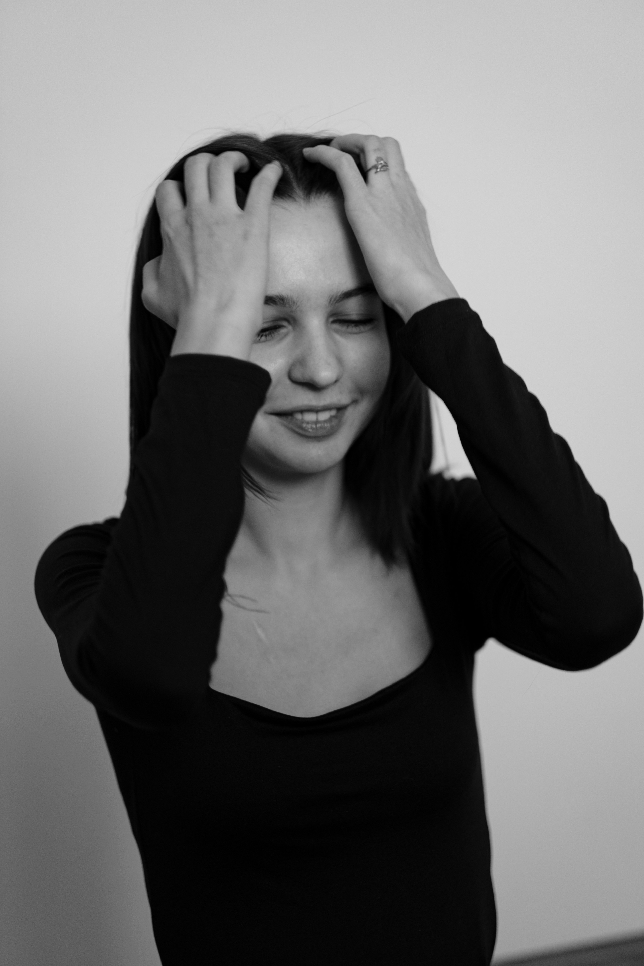 Дарья. Ч/б настроение. Фотограф Евгения Войко Тюмень