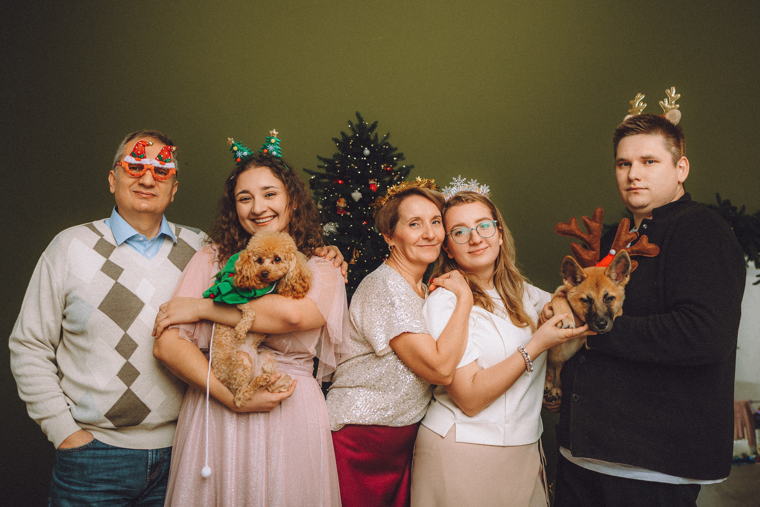 Джули, Шелли и их семья