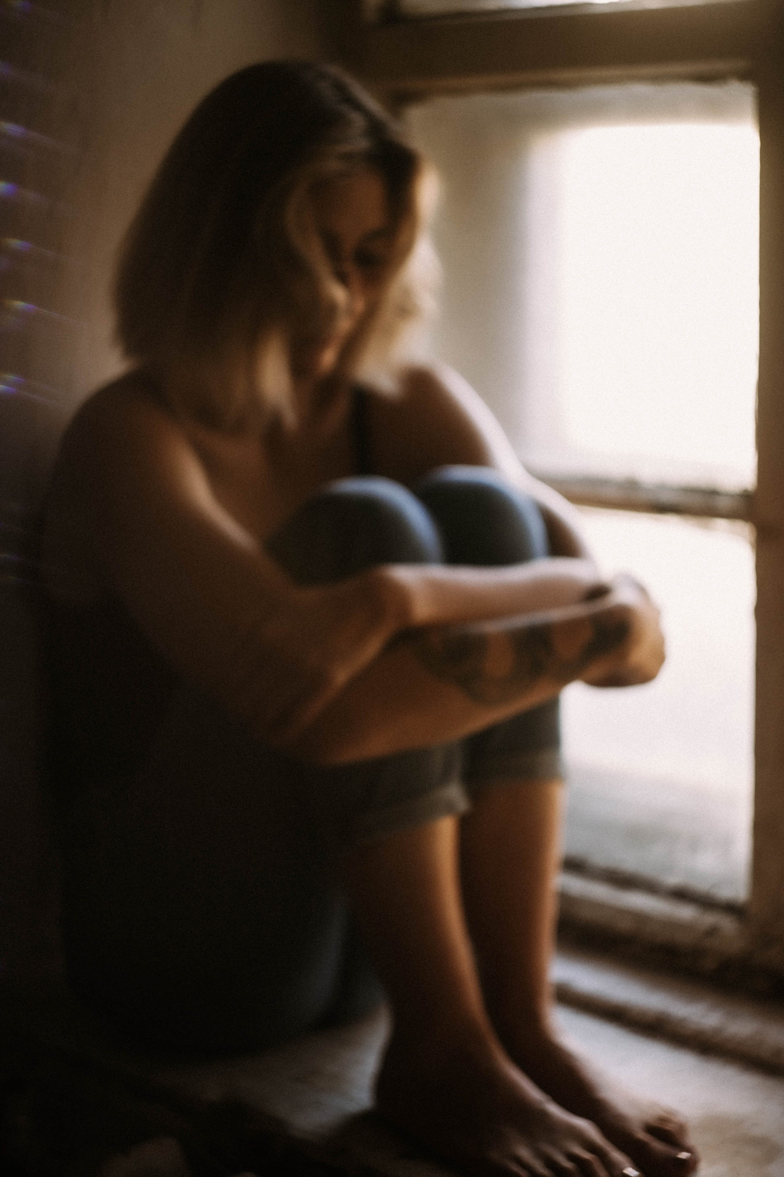 Кристи на крыше. Фотограф в Нижнем Новгороде